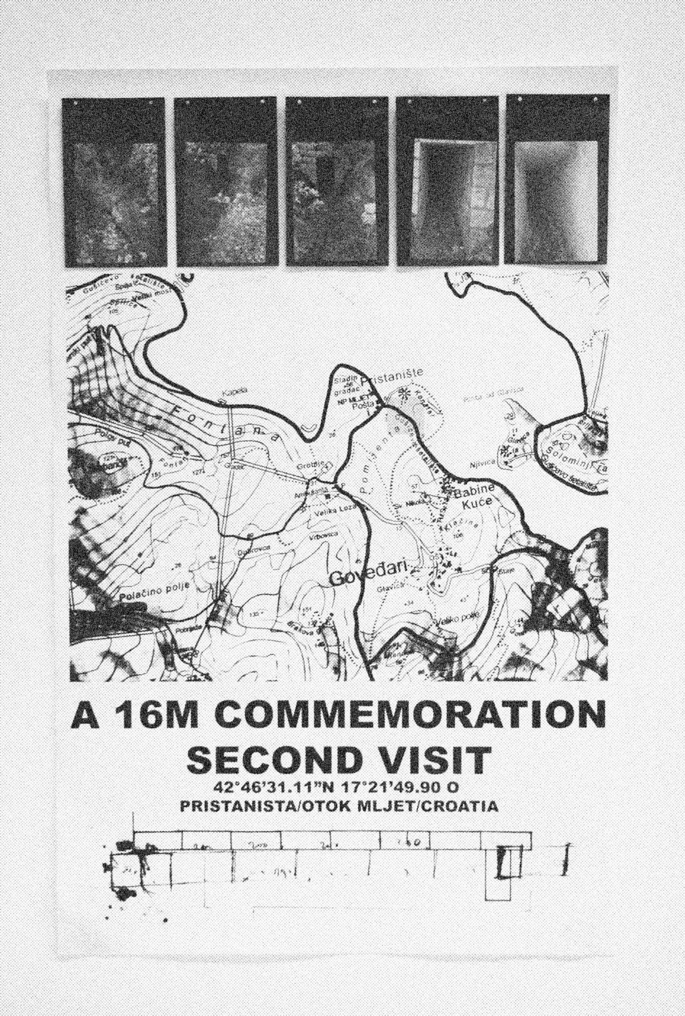 A 16M Commemoration - Second Viitcollage100 x 64 cm 2007