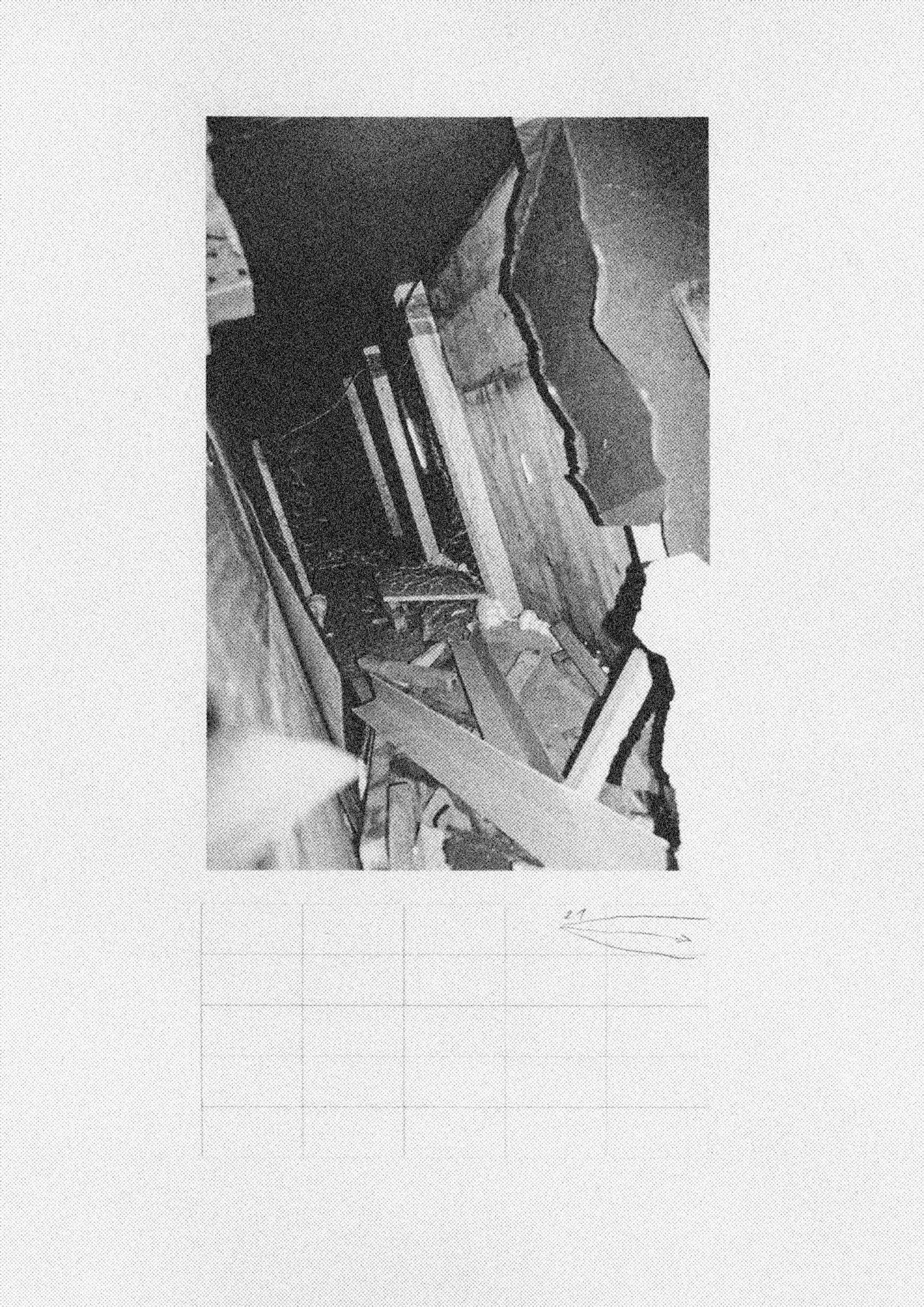 On All FoursVideo Installation (5m x 12,5m x 1,25m - MDF panels)DVD, 48', soundHessenhuis, Antwerp (BE)2006