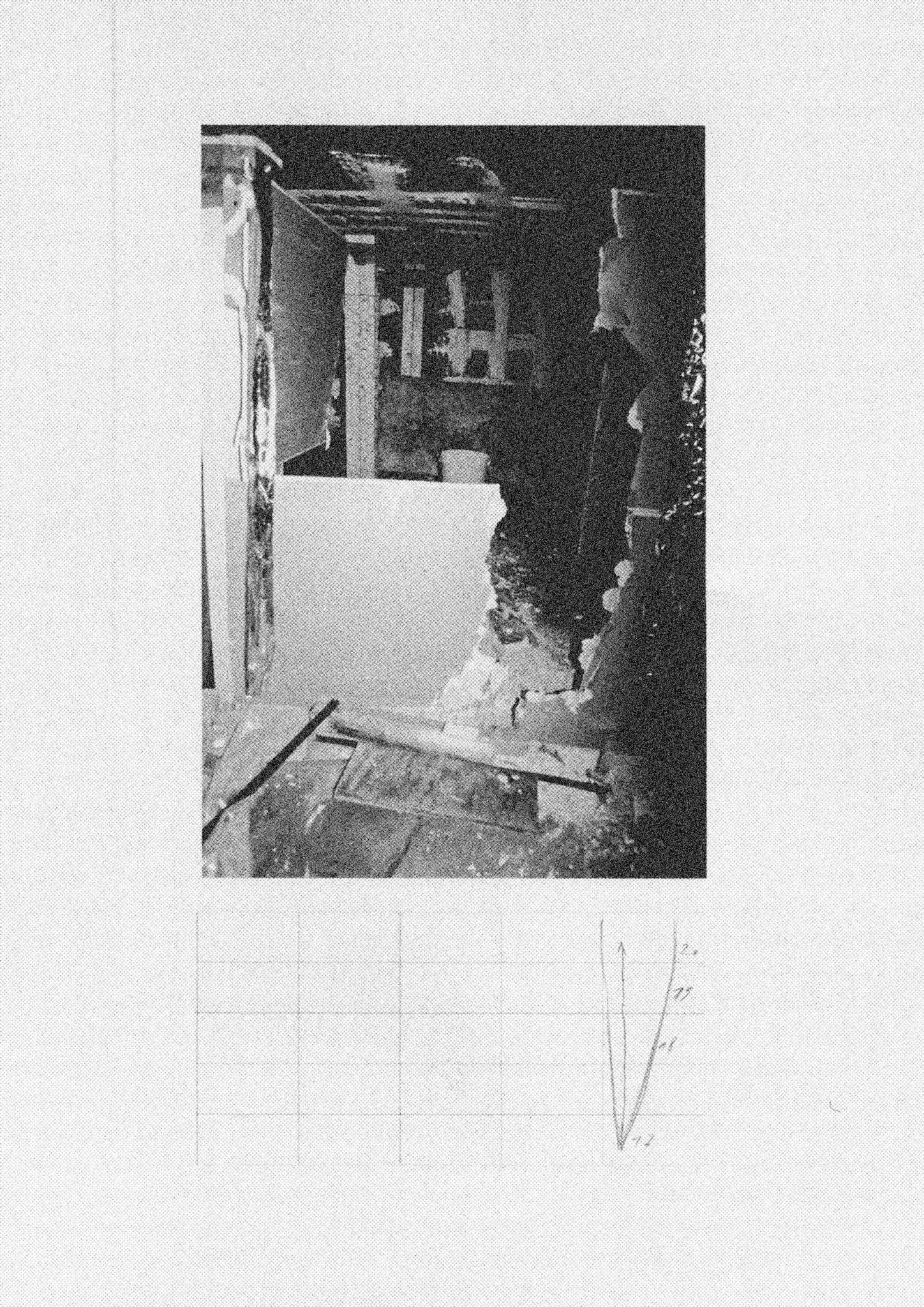 On All FoursVideo Installation (5m x 12,5m x 1,25m - MDF panels)DVD, 48', soundHessenhuis, Antwerp (BE)2006