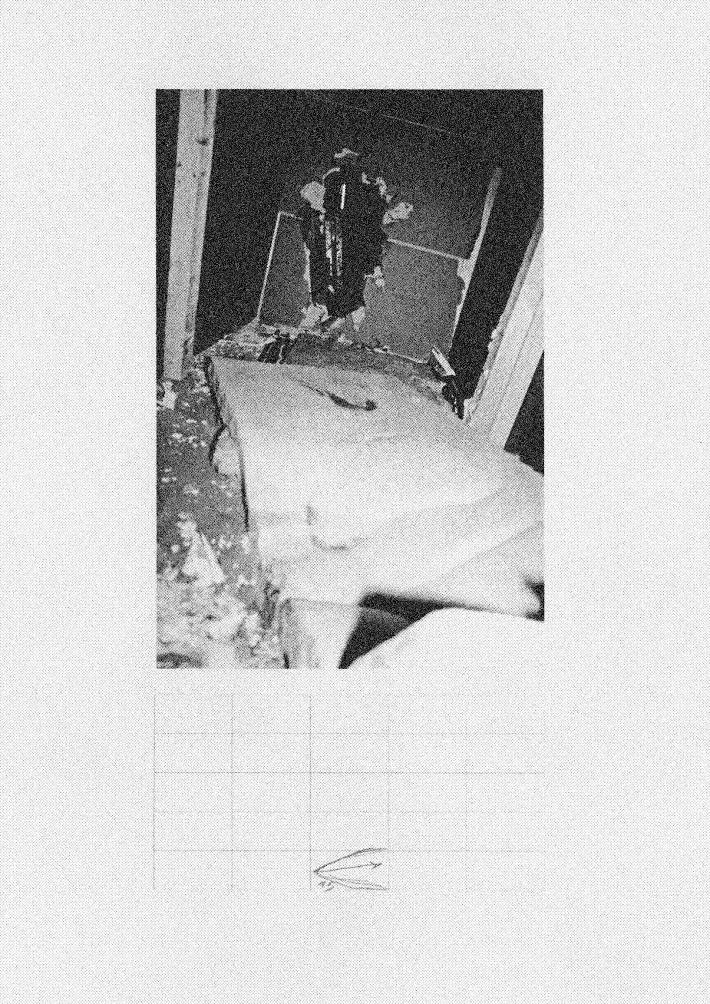 On All FoursVideo Installation (5m x 12,5m x 1,25m - MDF panels)DVD, 48', soundHessenhuis, Antwerp (BE)2006