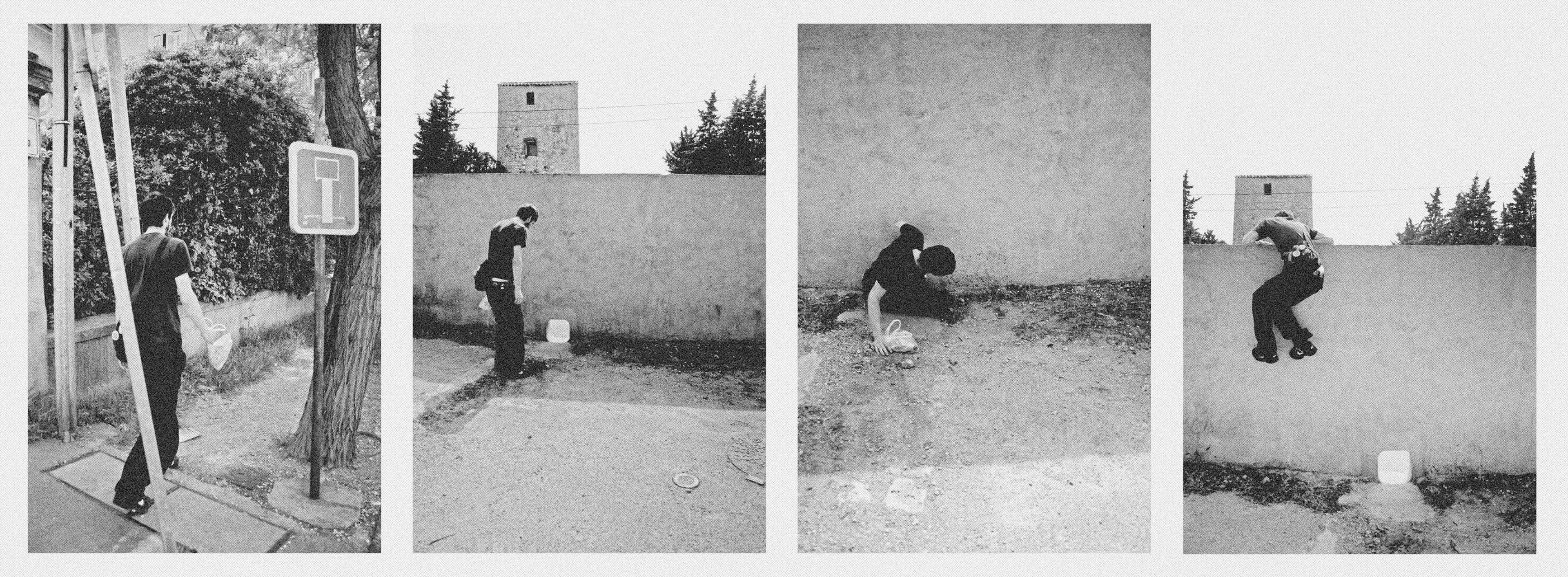 Avenue de Luminy &gt; D559site specific performanceMarseille (FR)2006