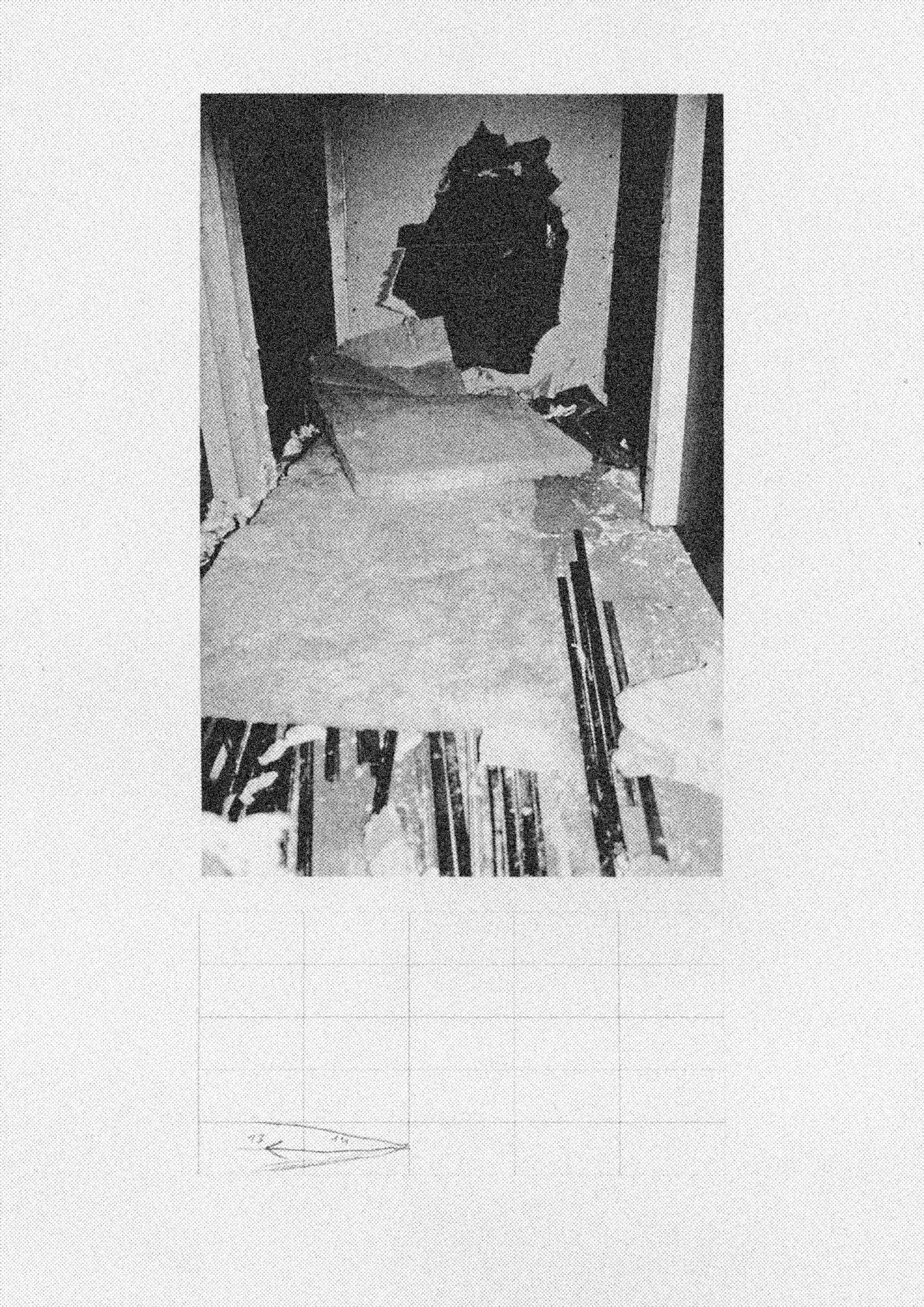 On All FoursVideo Installation (5m x 12,5m x 1,25m - MDF panels)DVD, 48', soundHessenhuis, Antwerp (BE)2006