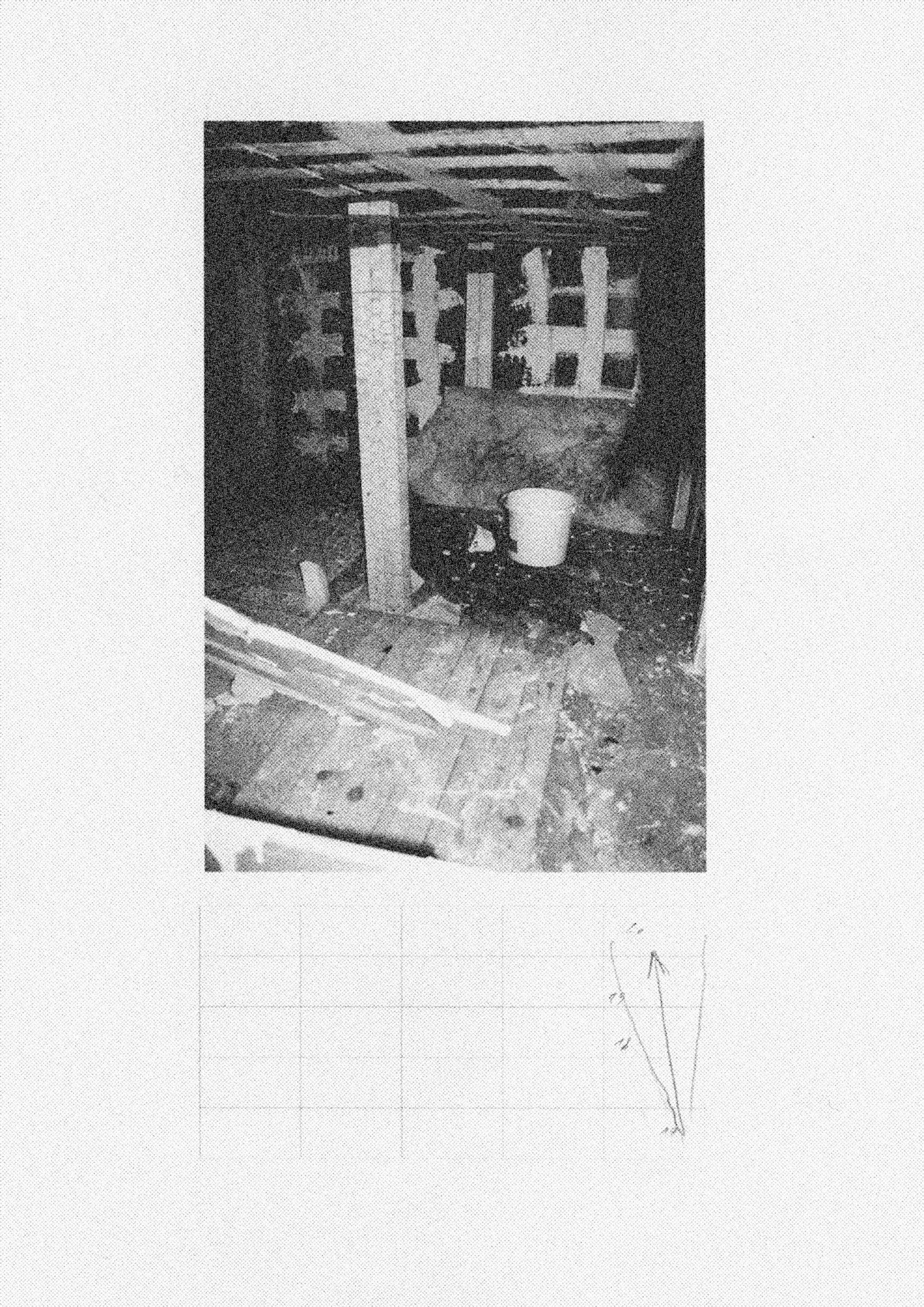 On All FoursVideo Installation (5m x 12,5m x 1,25m - MDF panels)DVD, 48', soundHessenhuis, Antwerp (BE)2006