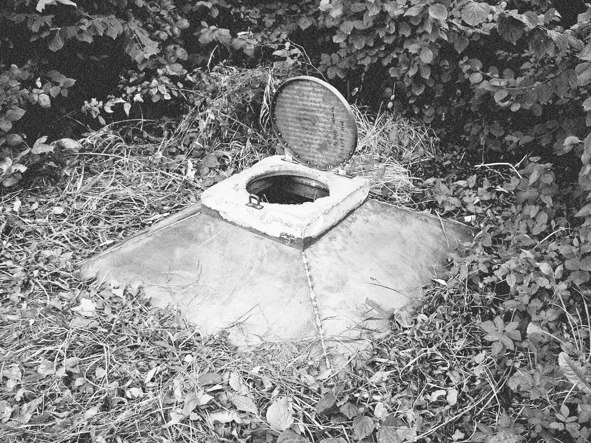 Covered Yet Possiblesite-specific sculpturemetal 120 x 120 x 80 cm2009