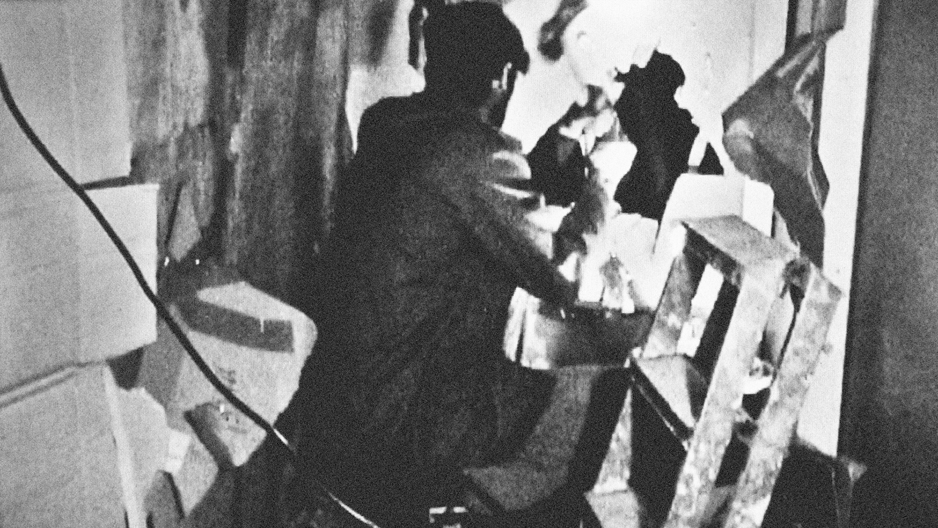 On All FoursVideo Installation (5m x 12,5m x 1,25m - MDF panels)DVD, 48', soundHessenhuis, Antwerp (BE)2006