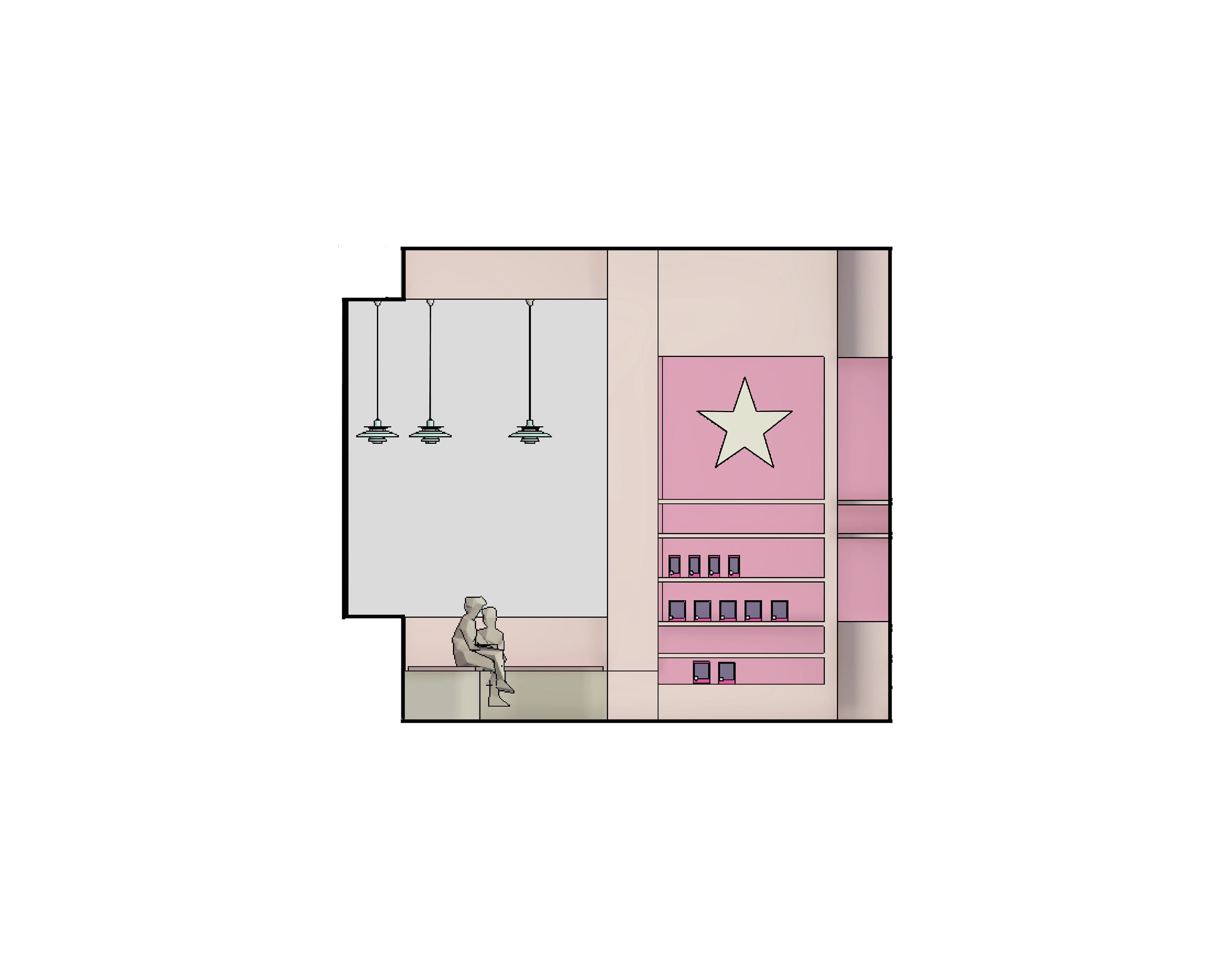 Second Floor Section