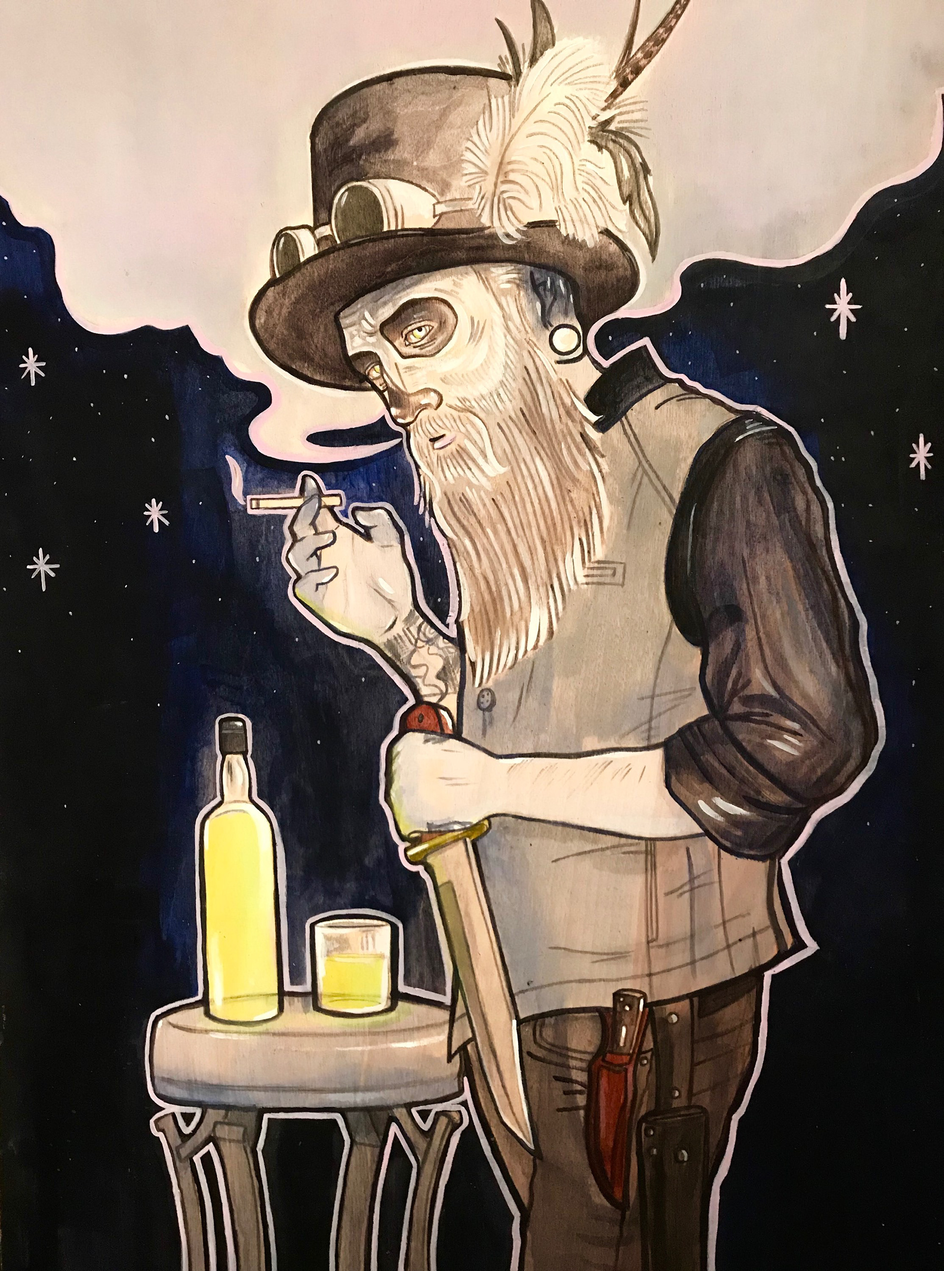 Wood + Acrylic
