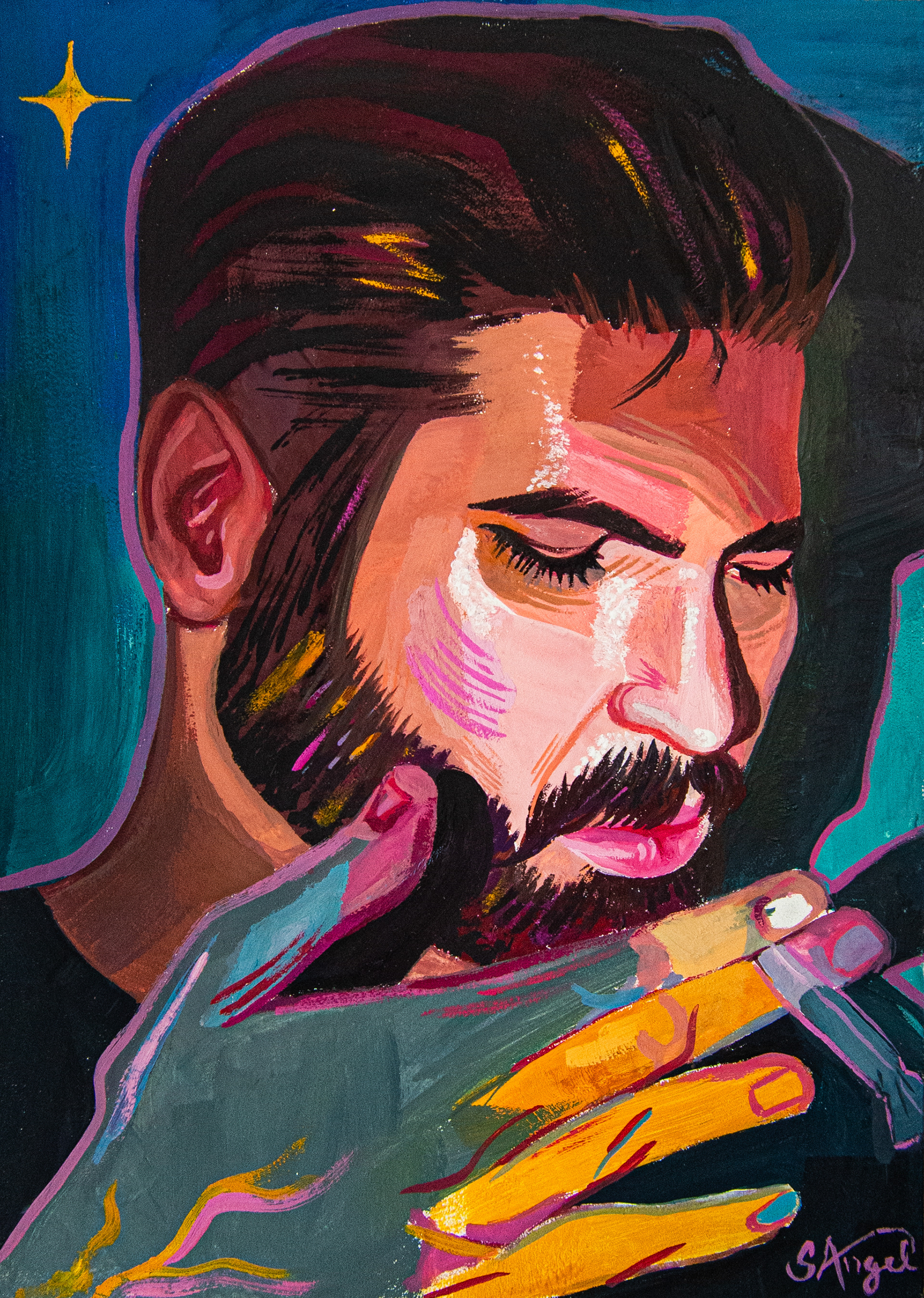 Jordan (with a Joint)