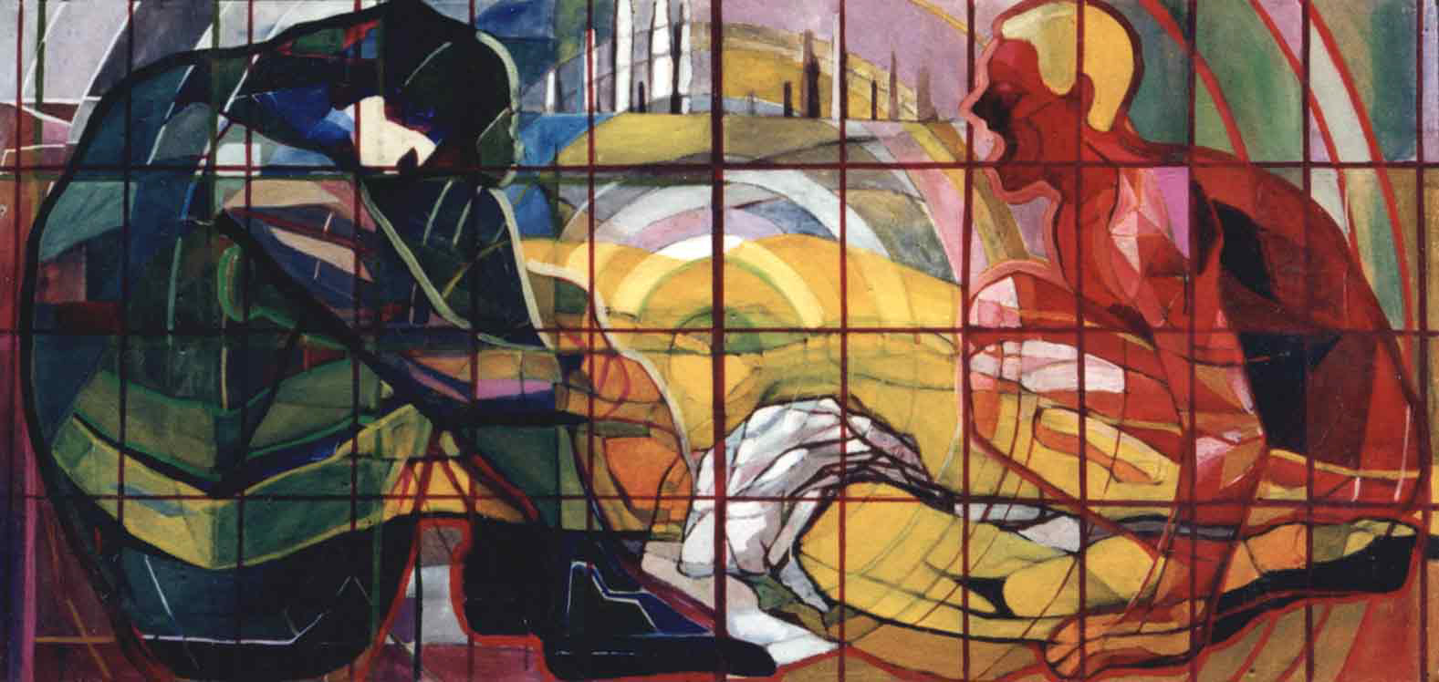 Title: SCREAM : Direction: Symbolism/ Surrealism. Technique: Etching