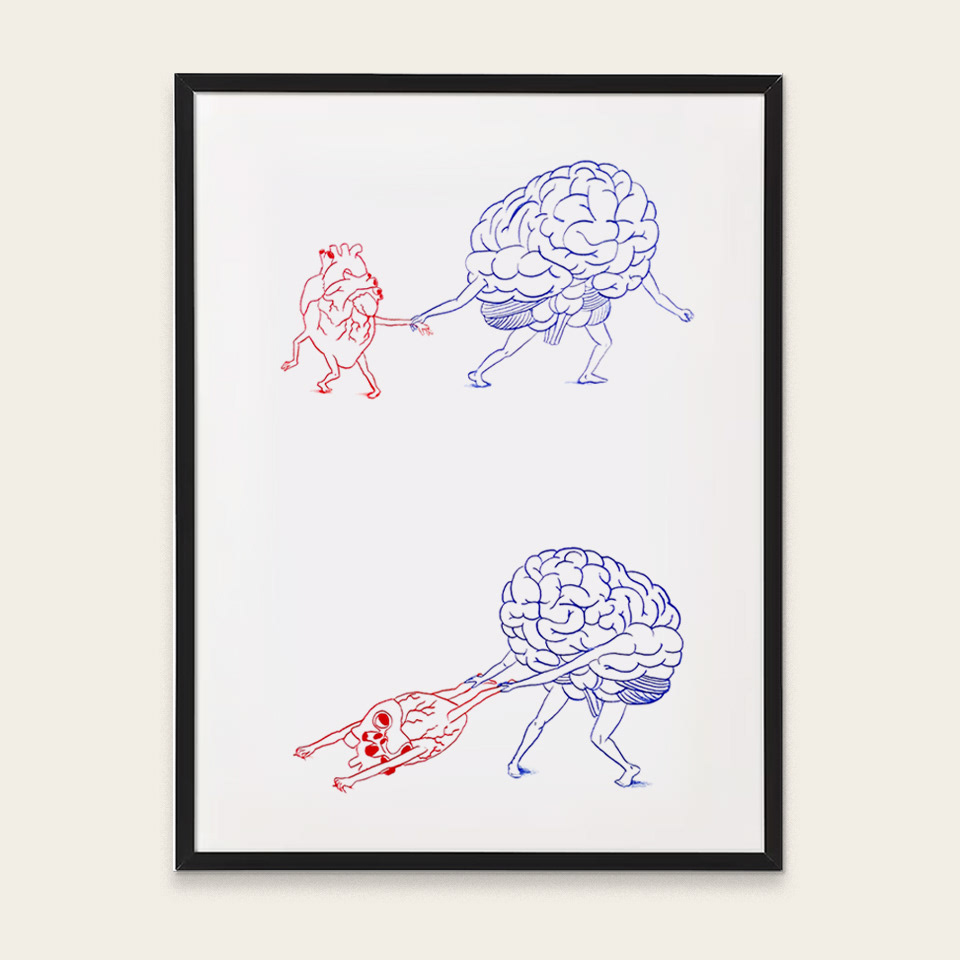 heart vs. brain. (2019)