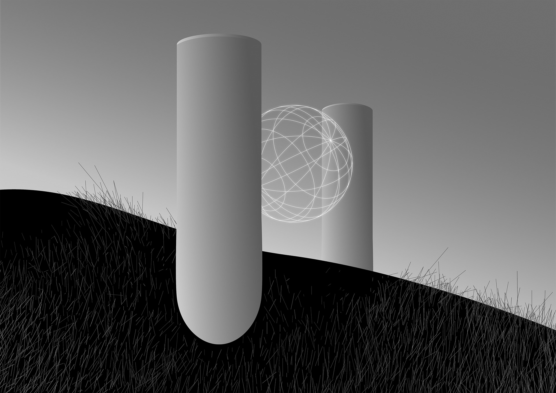 illustration noir et blanc Renaud Loisy