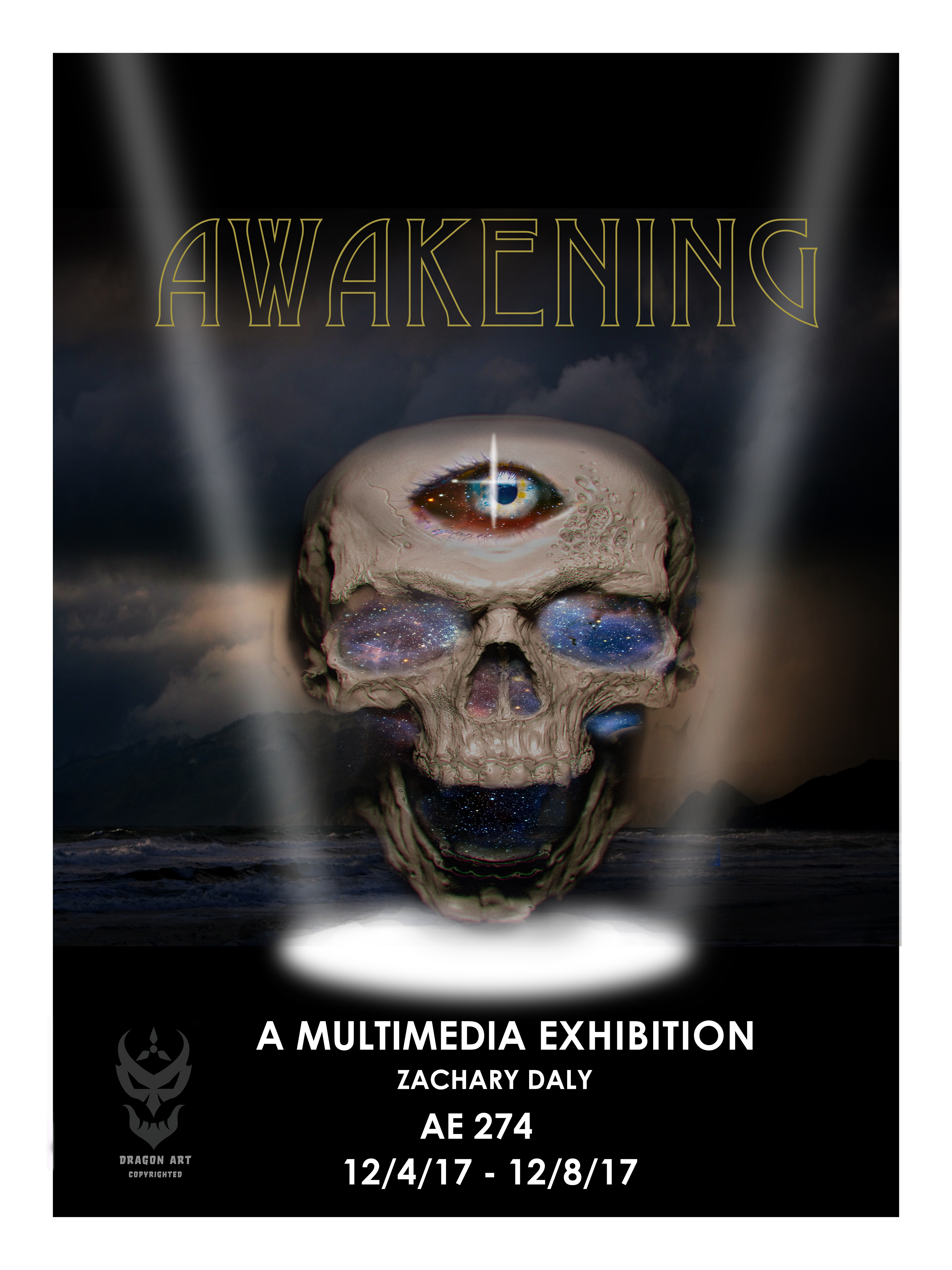 Main exhibit poster – Photoshop; 2017