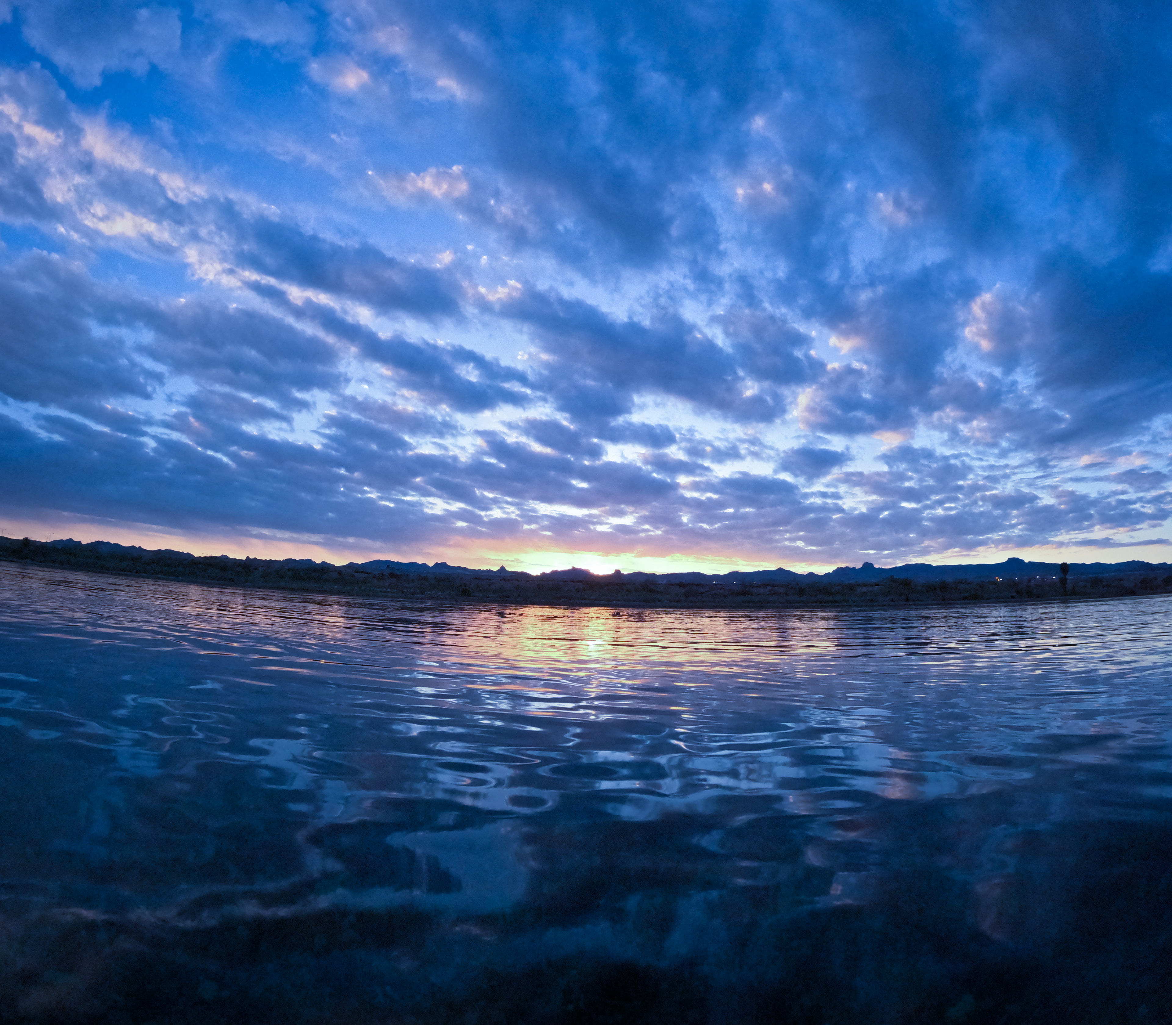 Sunrise over the Colorado