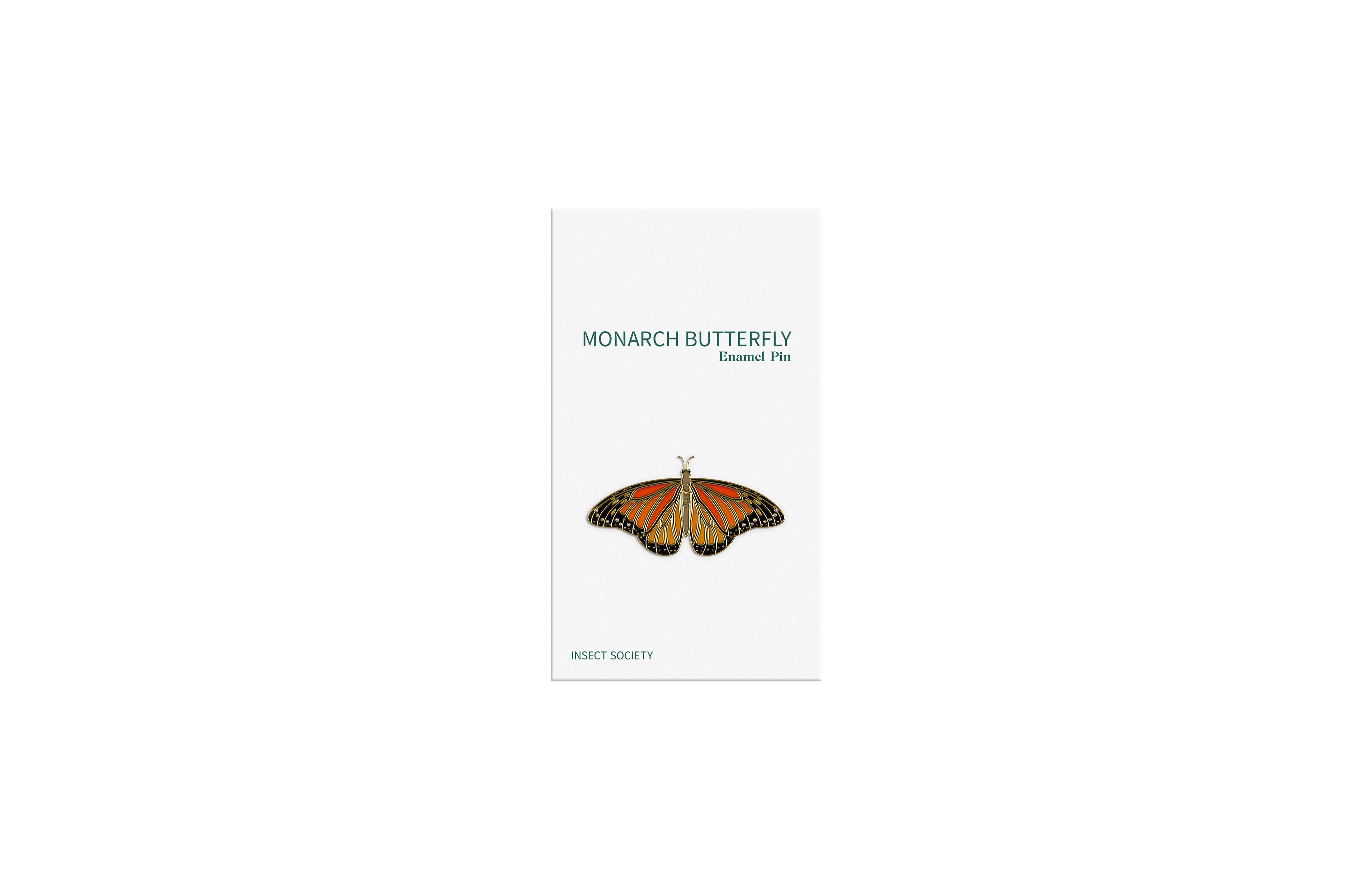 Enamel pin card holder