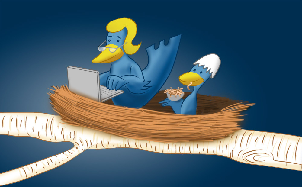 Twitter Illustration for Rewards Network