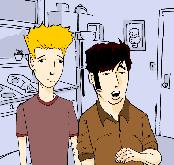 Character design from "Butter" short animation