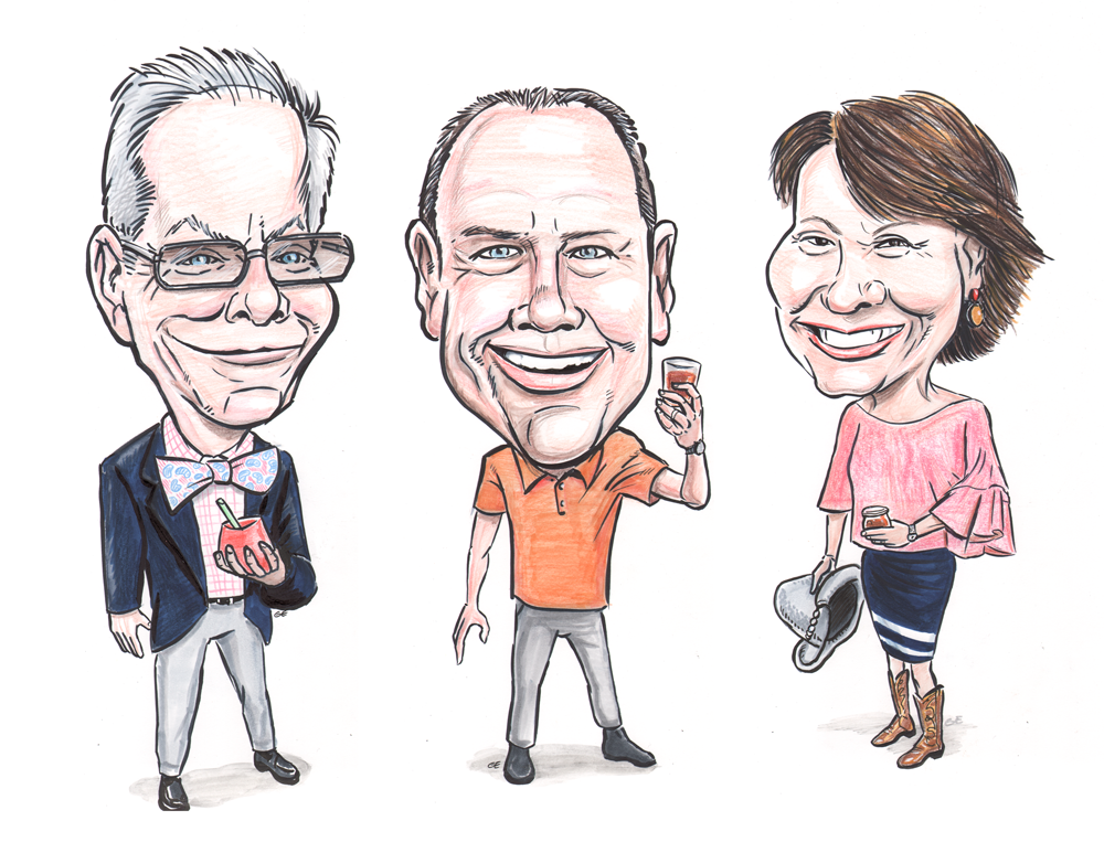 Caricatures for Angel's Envy