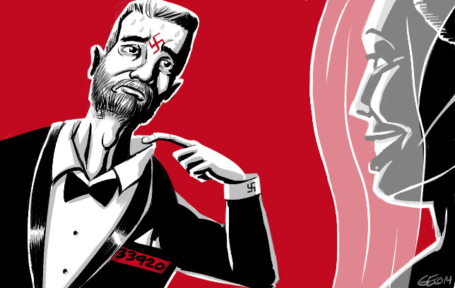 Charles Manson Illustration for Men's Health