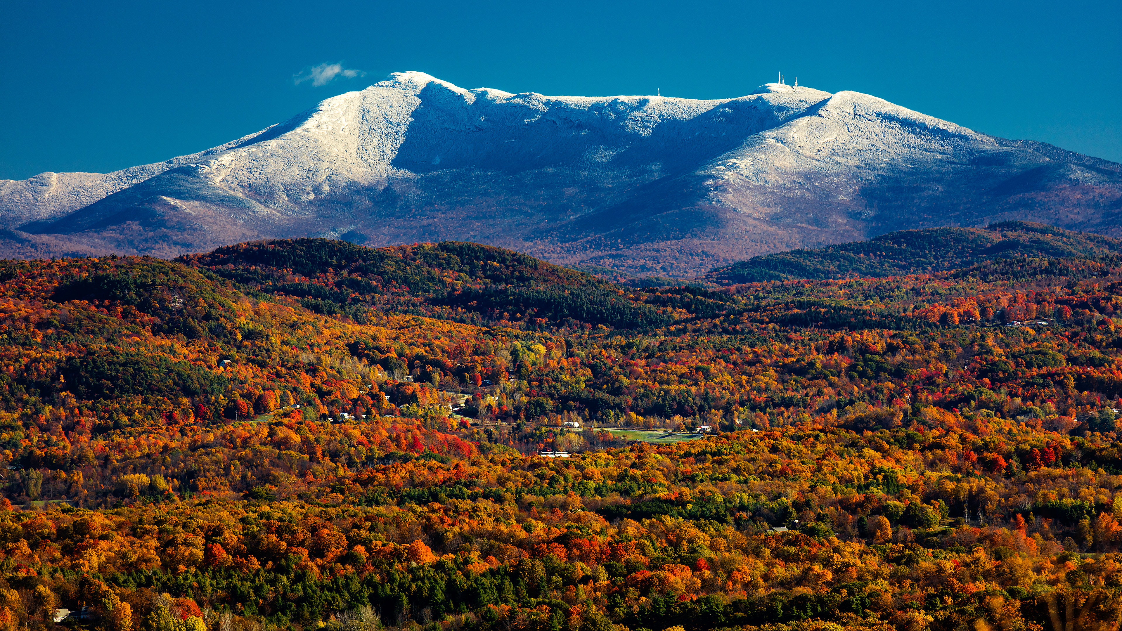 Mt. Mansfield from Mt. Philo