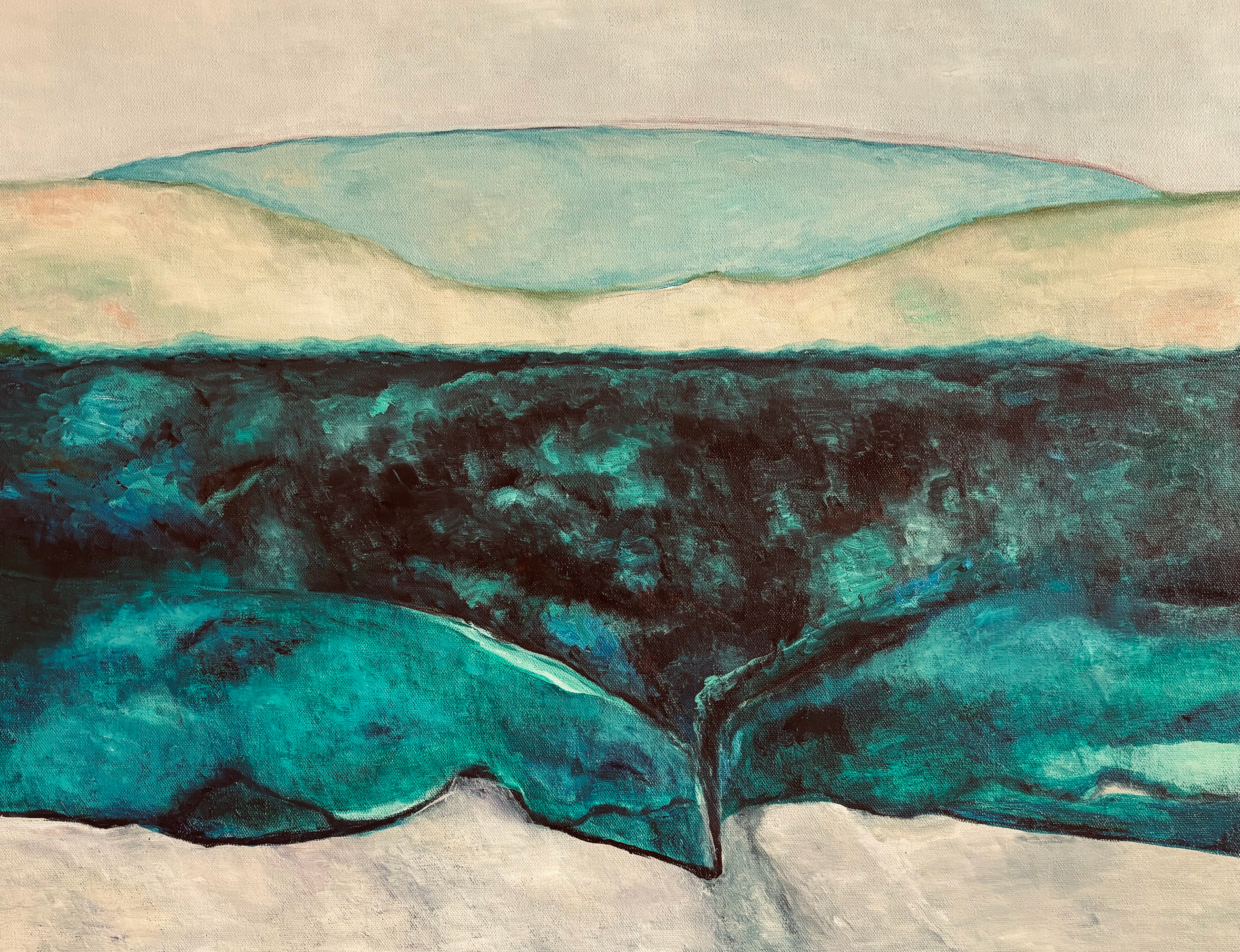 Blue Hill Maine [Oil on Canvas]