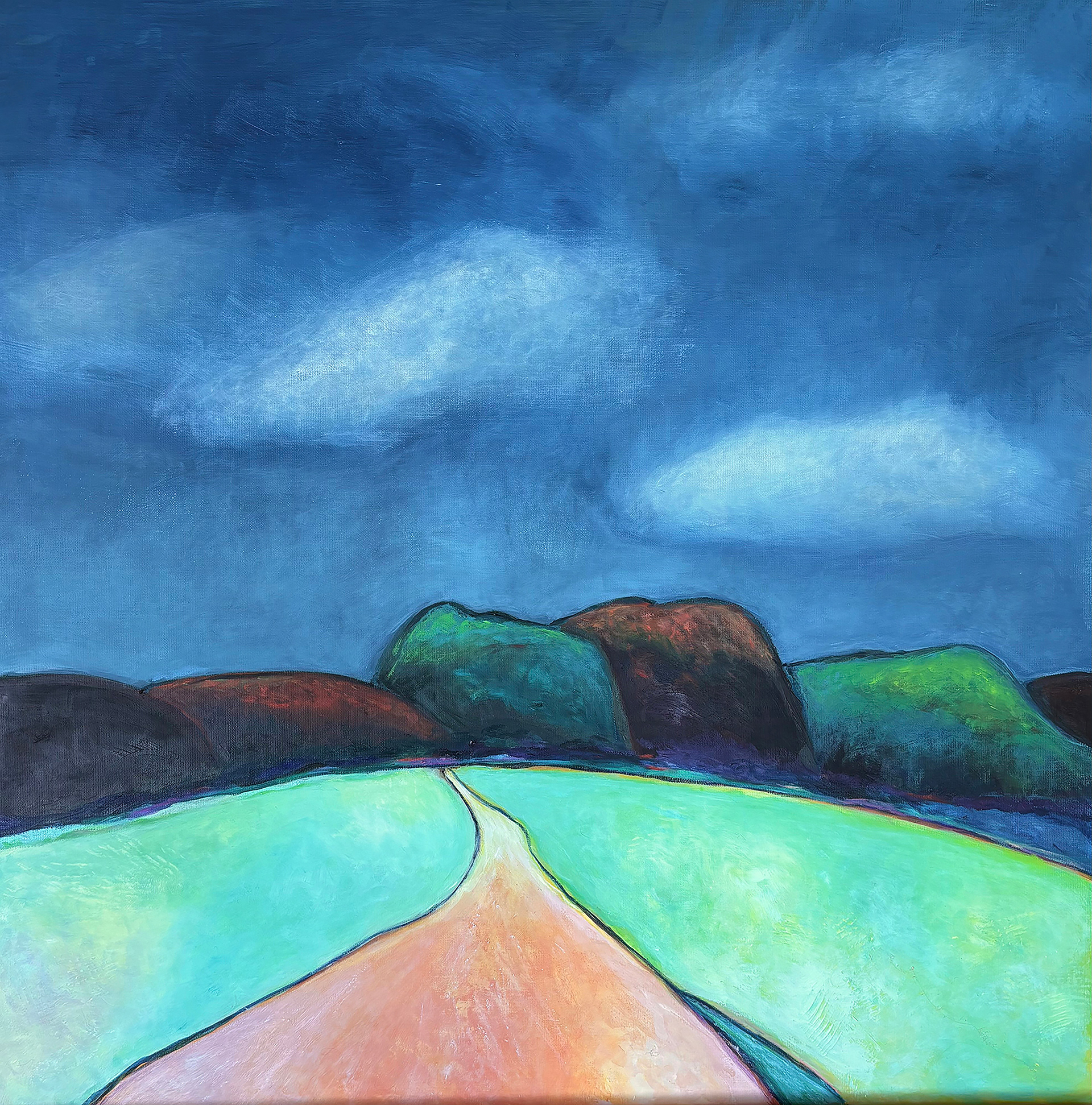 Road to Acadia (Oil on Linen)