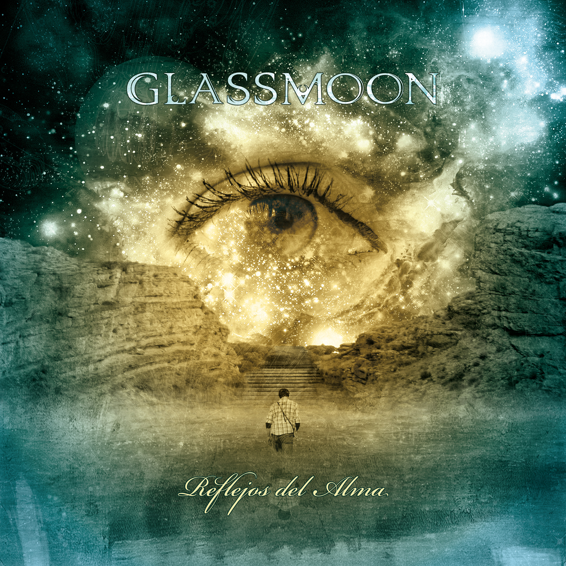 Glassmoon | Reflejos del Alma : Cover art & logos