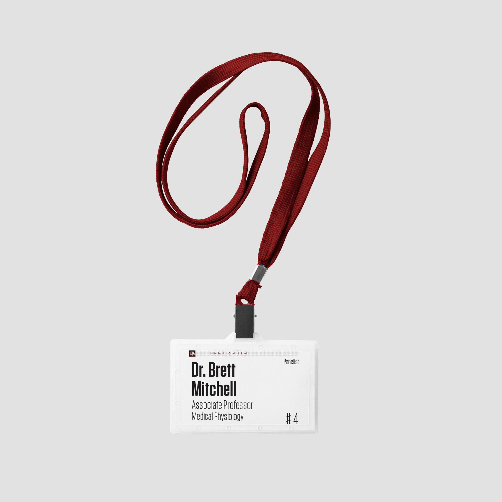 Networking Panelist Namebadge
