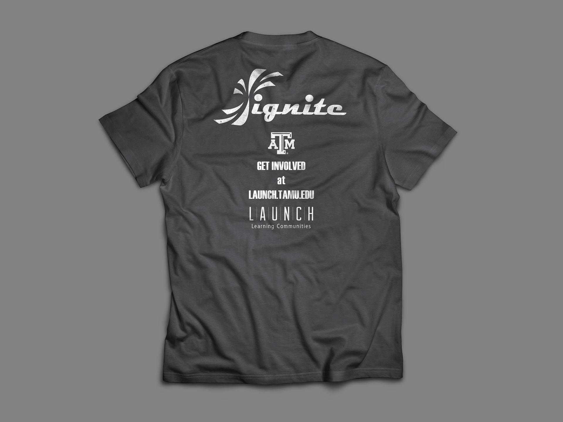T-shirt design, back.