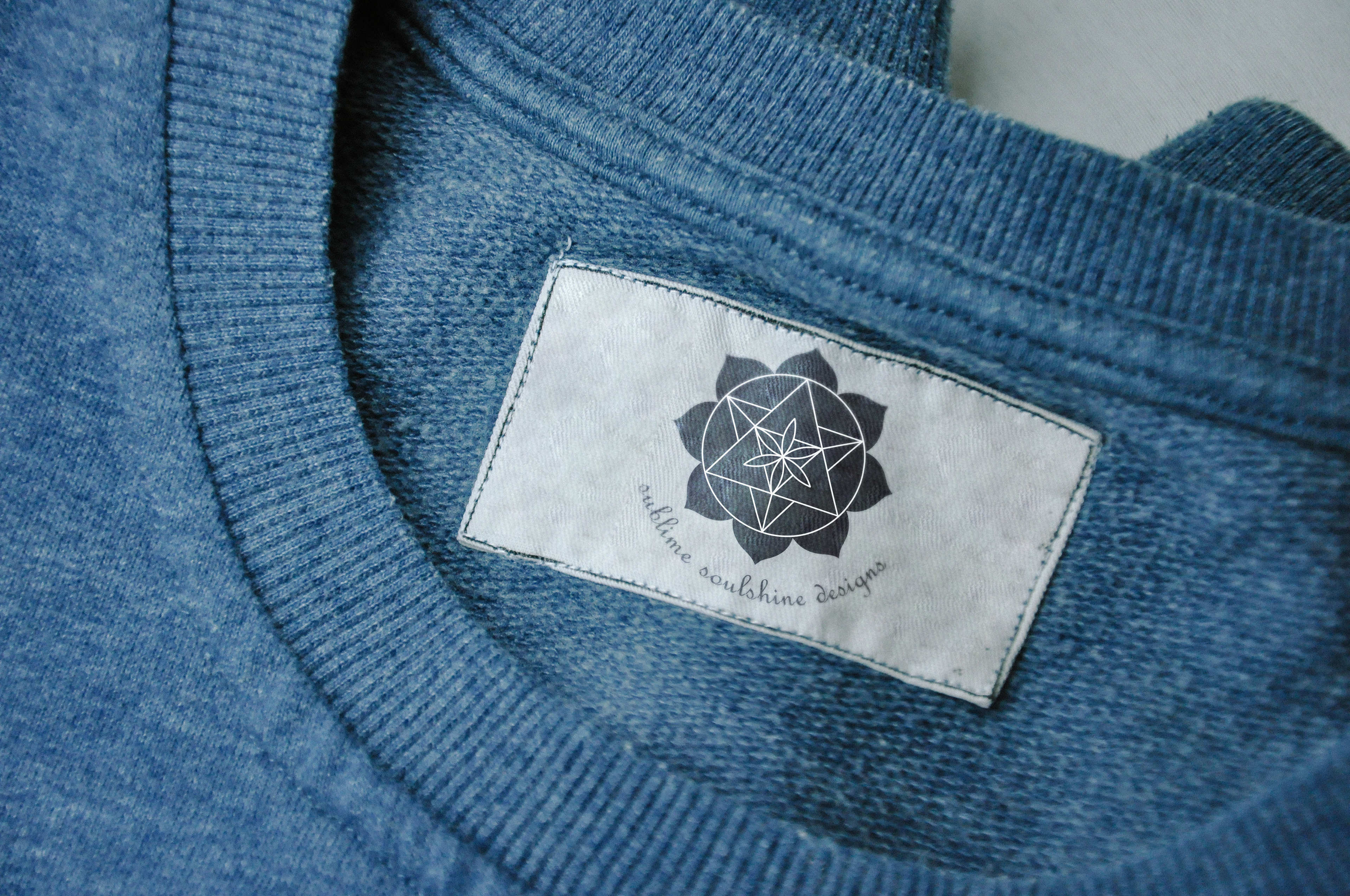 Clothing tag design.