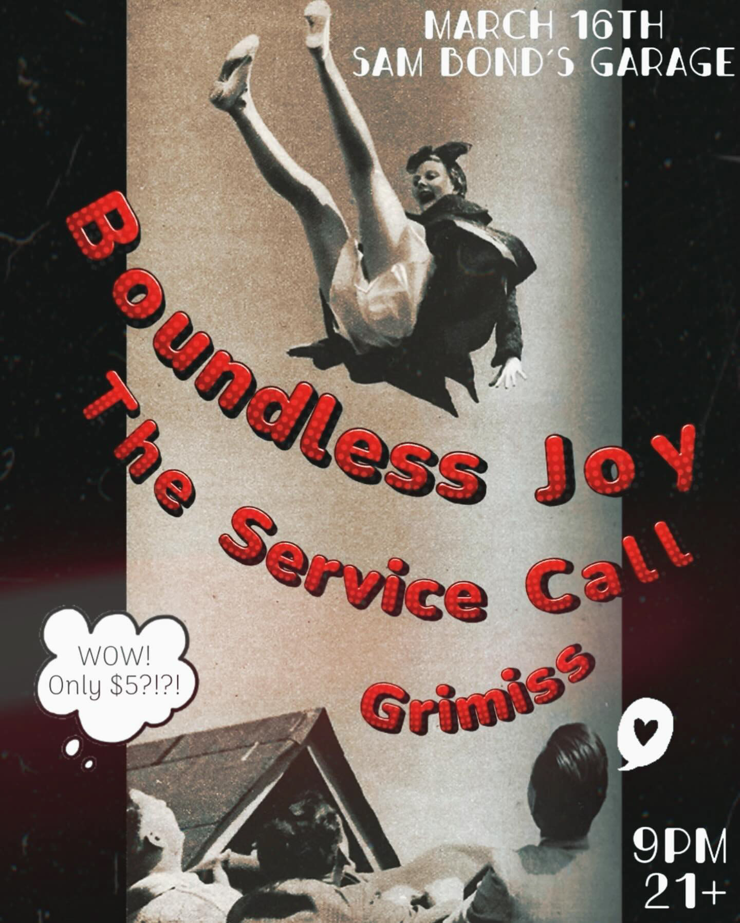 March 16th, 2024 w/Grimiss and Boundless Joy