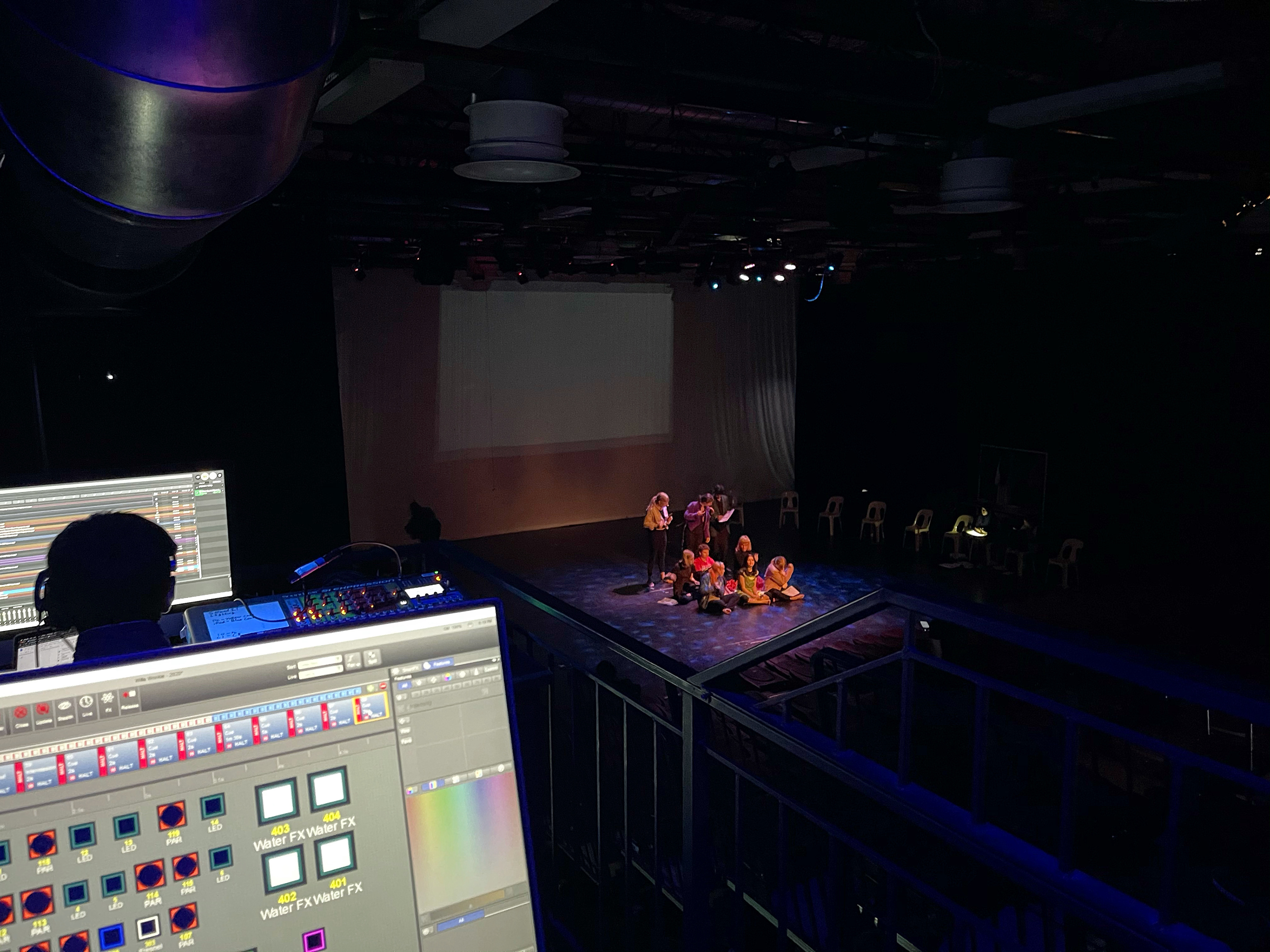 Technical Rehearsal for Willa Wonkie and the College Tour (Chocolate Not Included) | Willetton Senior High School