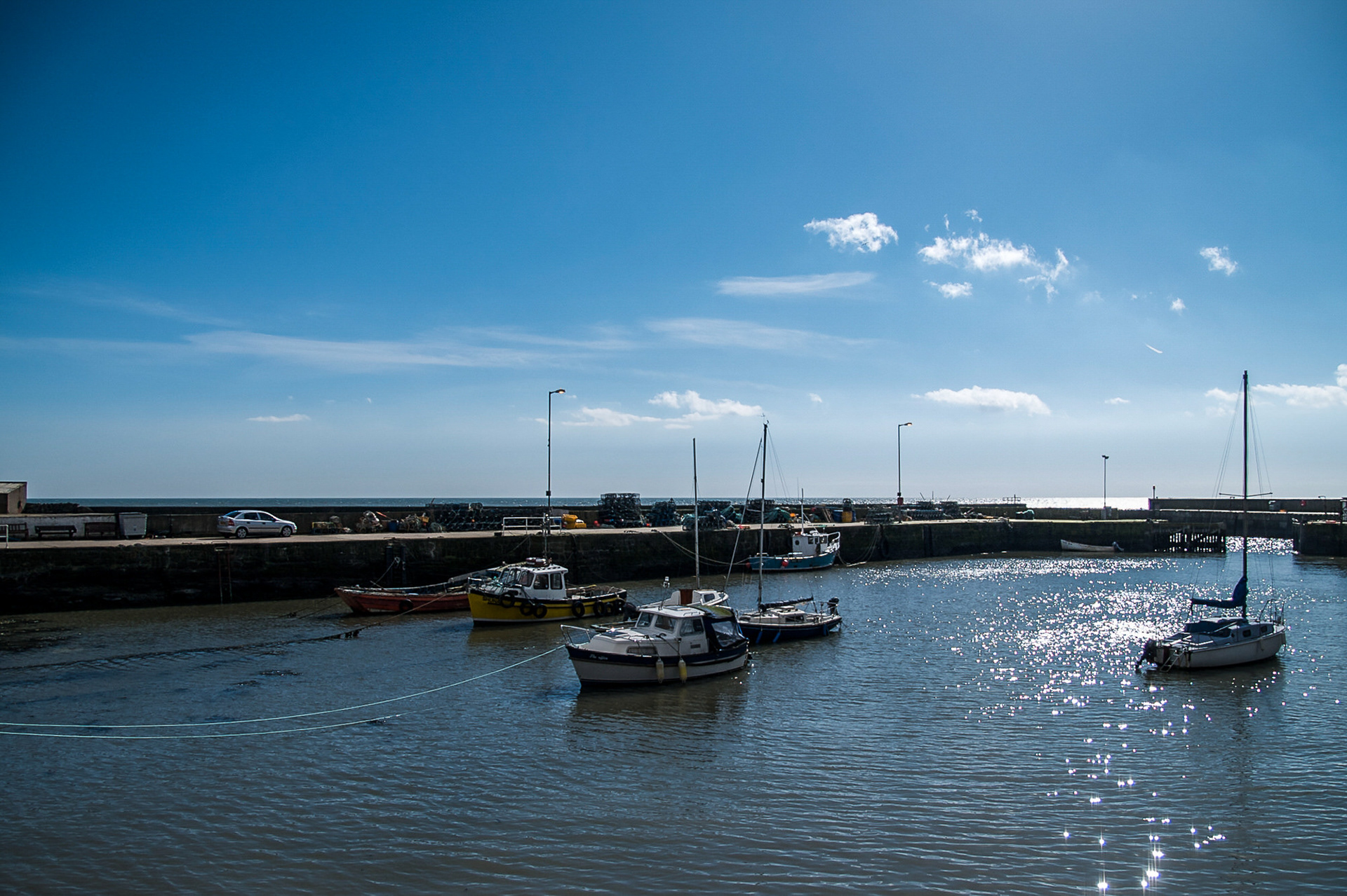 Gourdon Harbour, Aberdeenshire