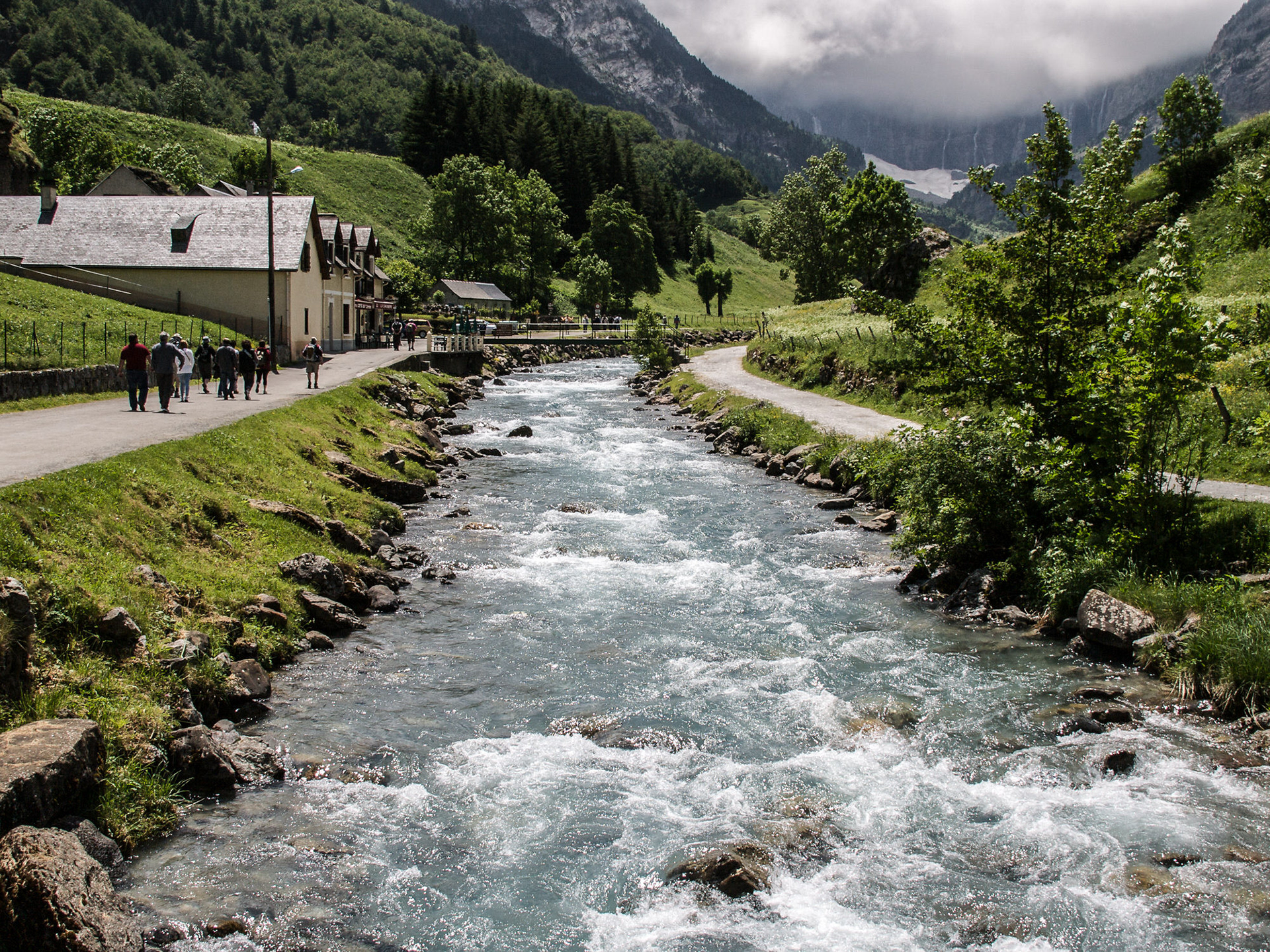 Gave de Gavarnie, Occitanie, France