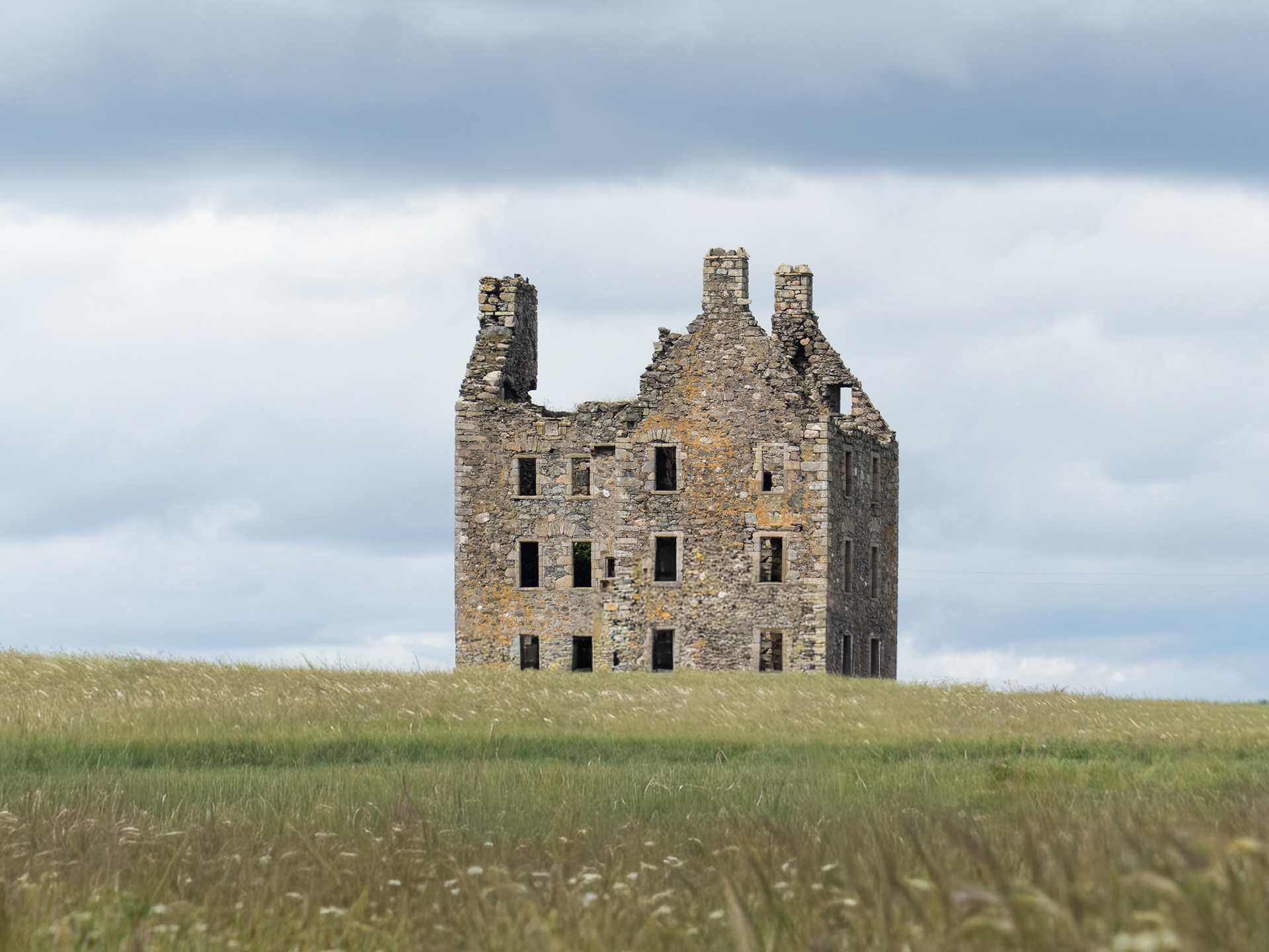 Knockhall Castle, Aberdeenshire