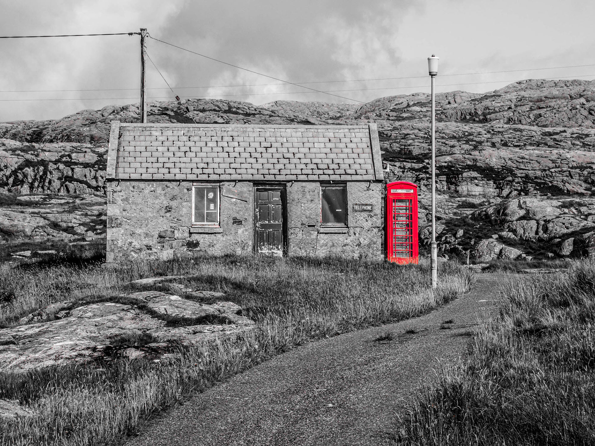 Telephone exchange, Isle of Harris