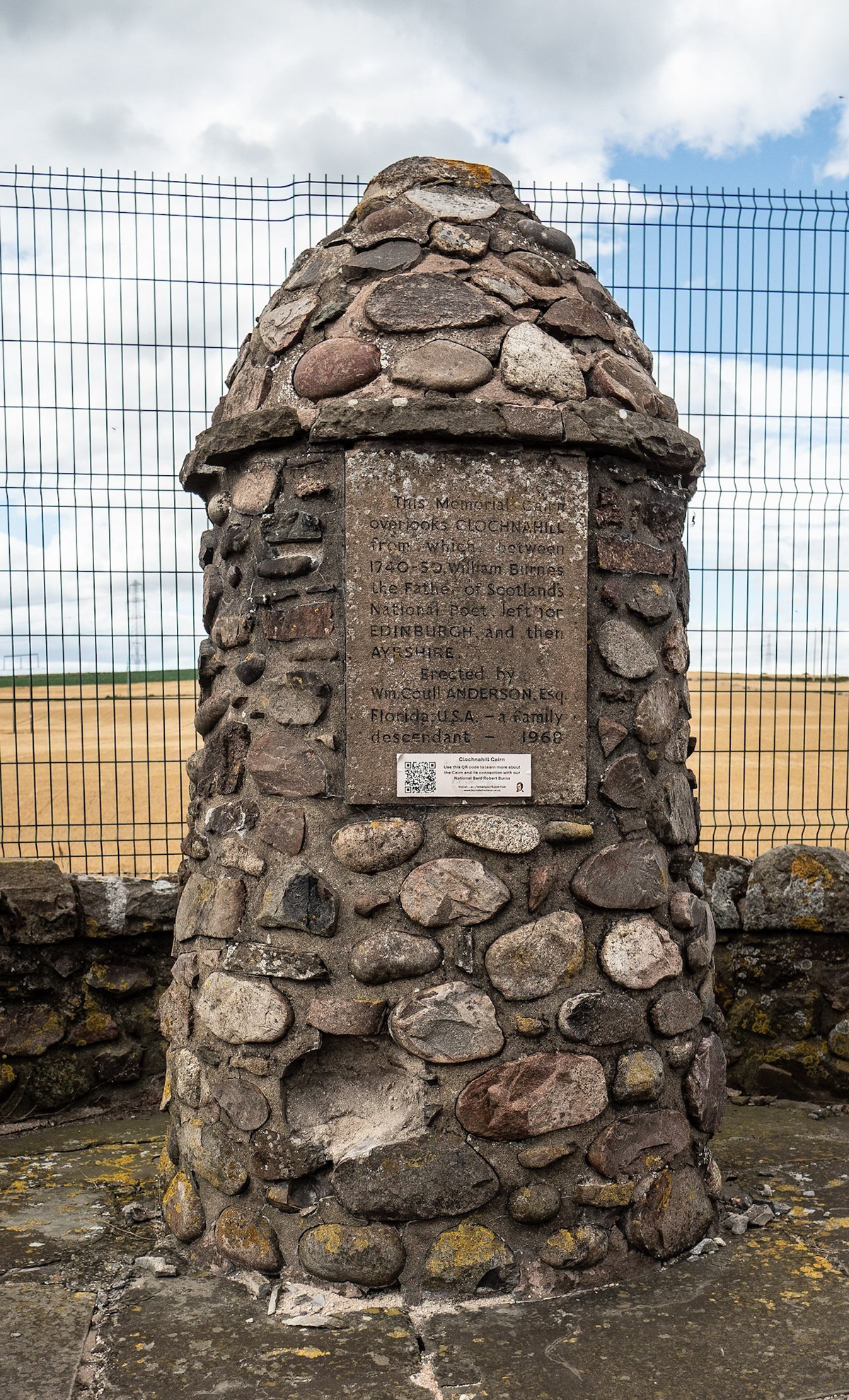 Robert Burns family memorial, Aberdeenshire