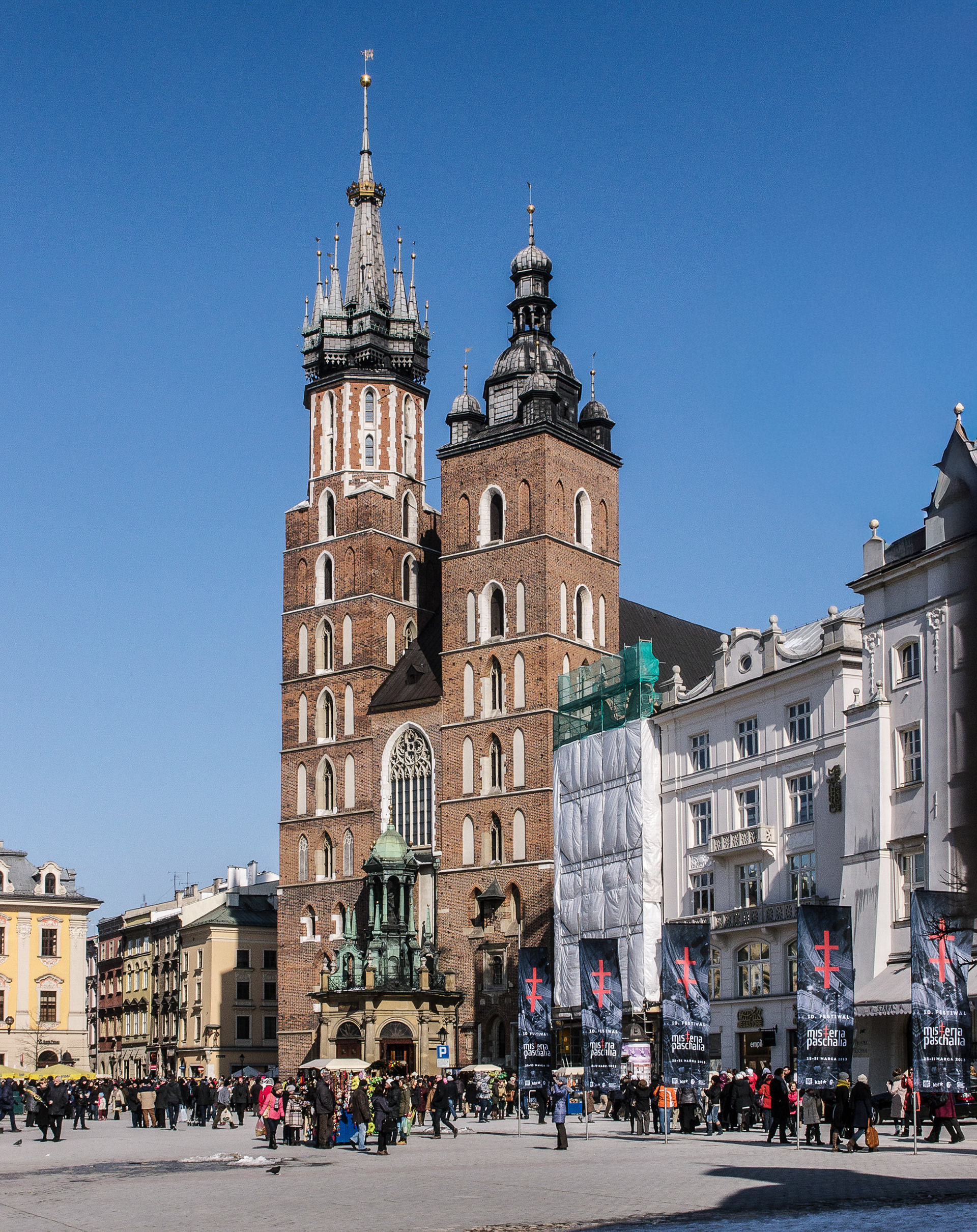 Kościół Wniebowzięcia Najświętszej Maryi Panny (Kościół Mariacki) St Mary's Church, Krakow, Poland