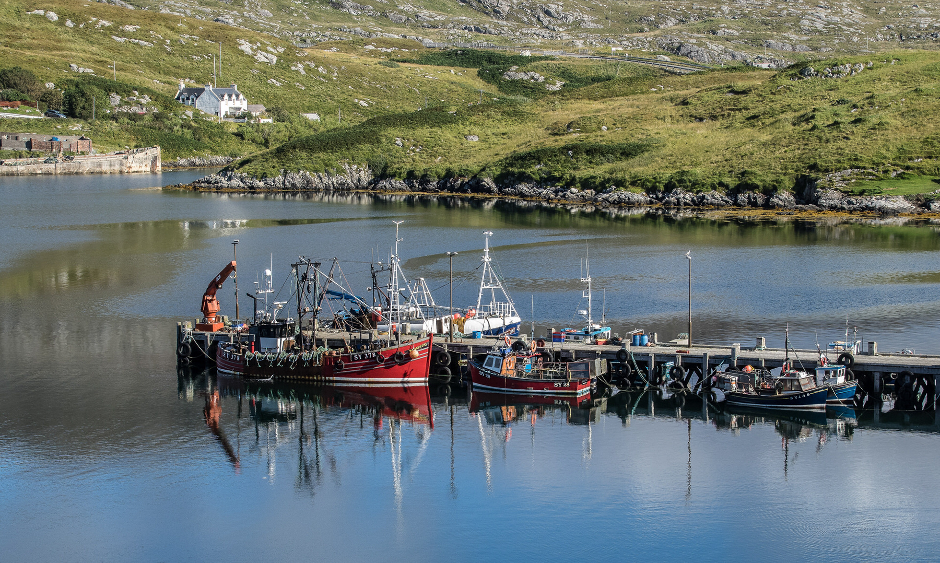 Scalpay North Harbour, Scalpay