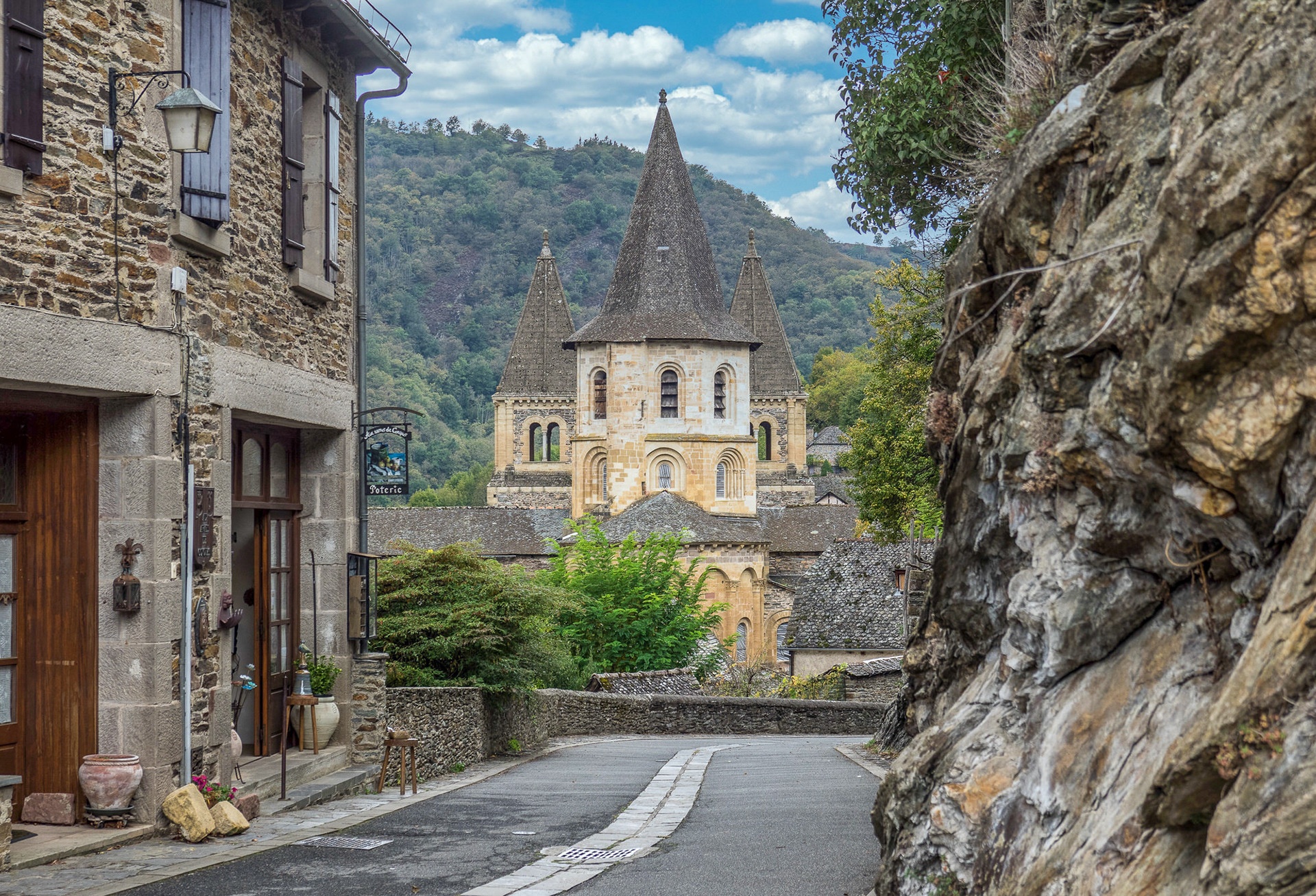Conques,  Occitanie, France