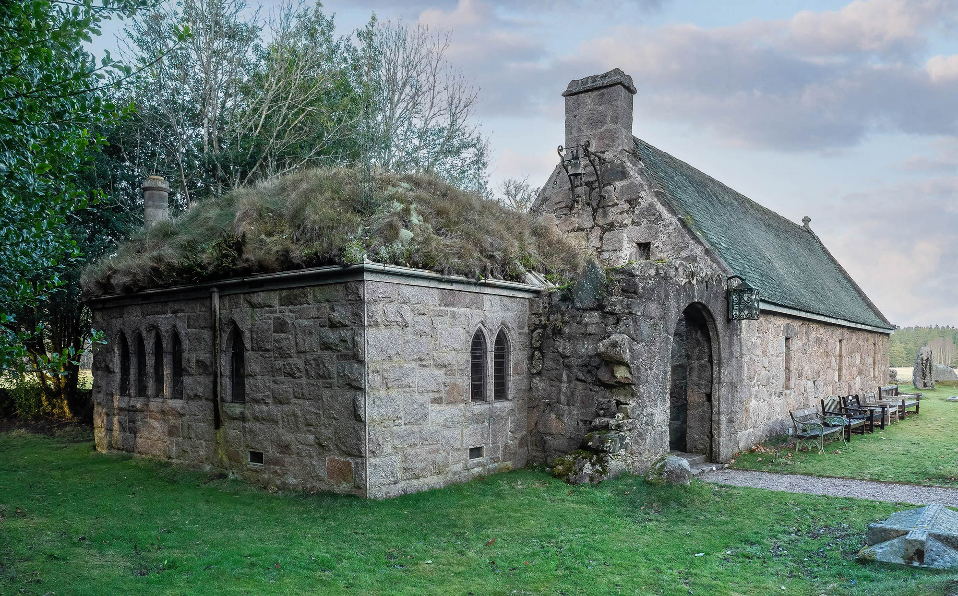 St. Lesmo's Chapel, Glen Tanar, Aberdeenshire
