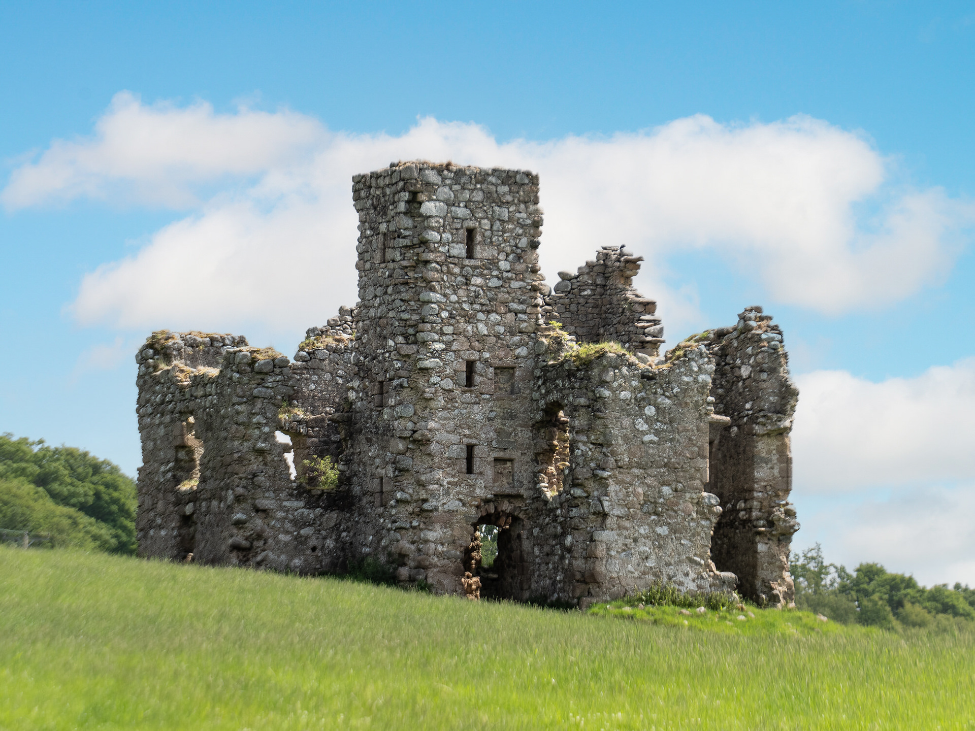 Cluny Crichton Castle, Aberdeenshire
