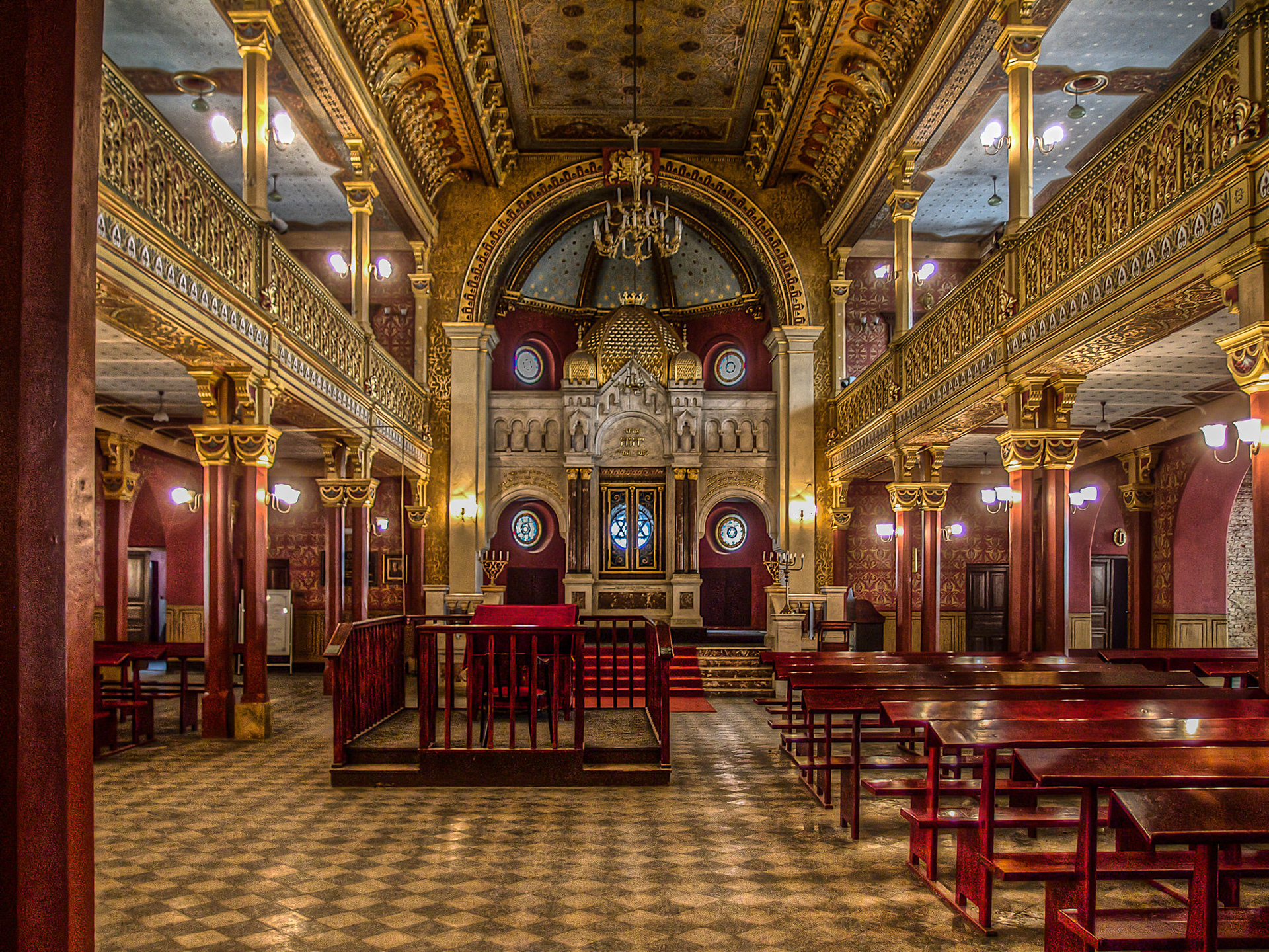 Tempel Synagogue, Kazimierz, Poland