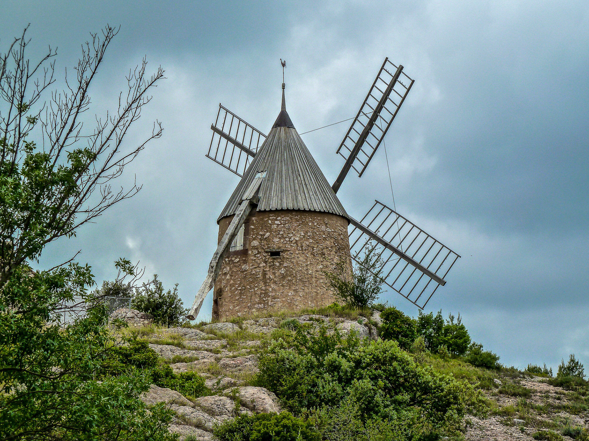Moulin du Rocher,  Occitanie, France