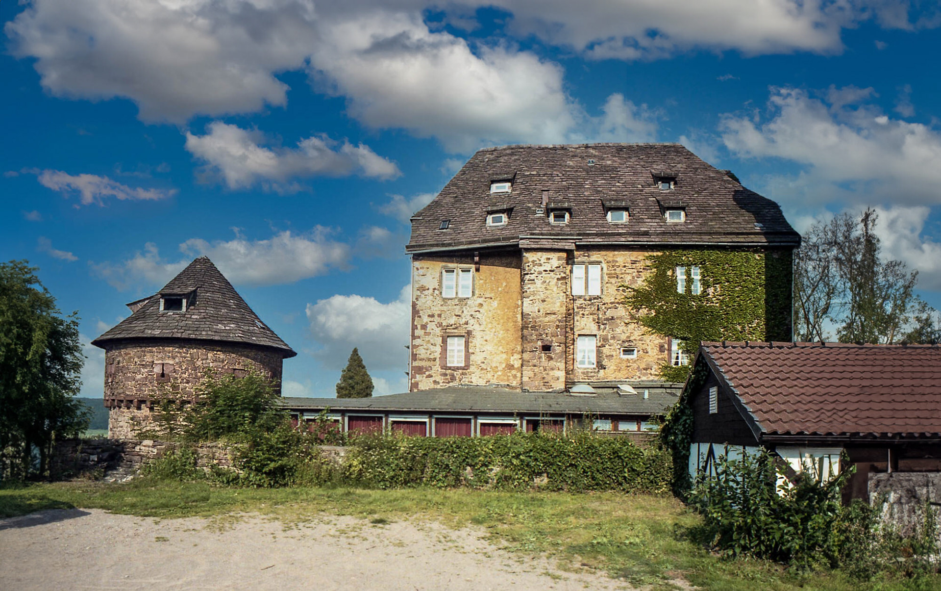 Trendelburg Castle, Germany, (scanned from print)