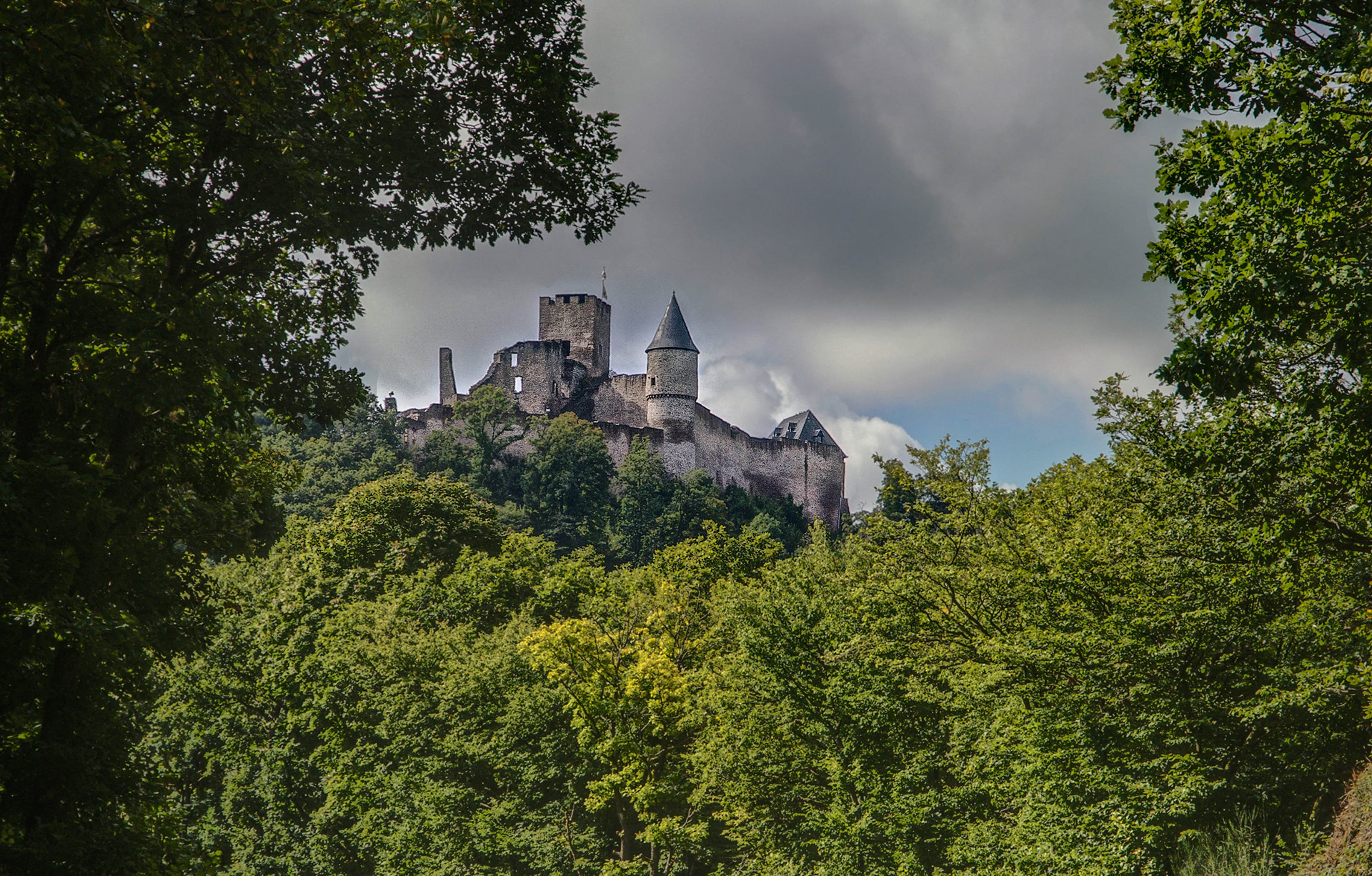Bourscheid Castle, Luxembourg