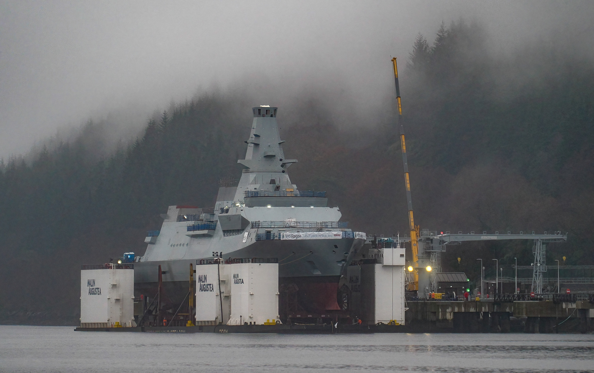 HMS Glasgow, Loch Long, Argyll and Bute