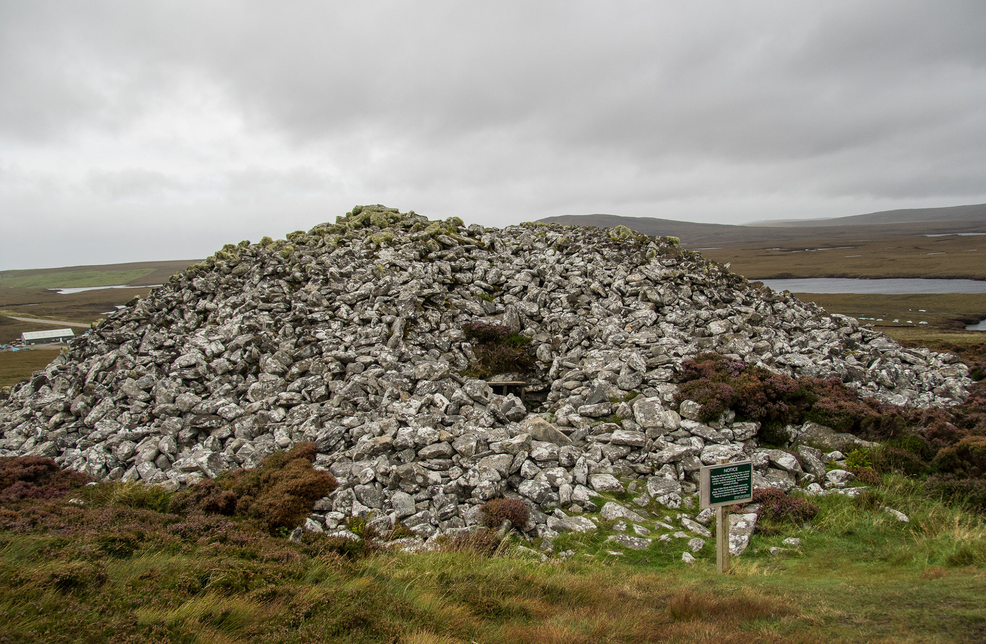 Barpa Langass Neolithic Chambered Cairn, North Uist