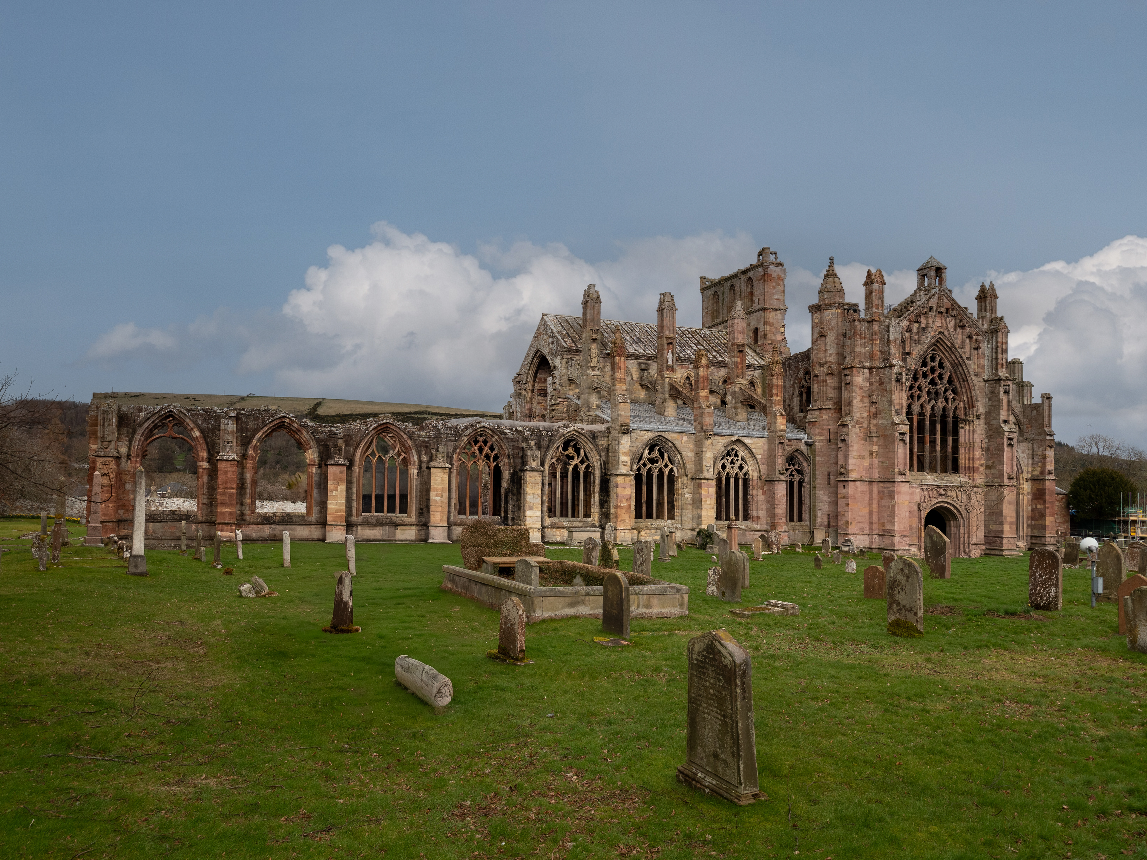 Melrose Abbey, Scottish Borders