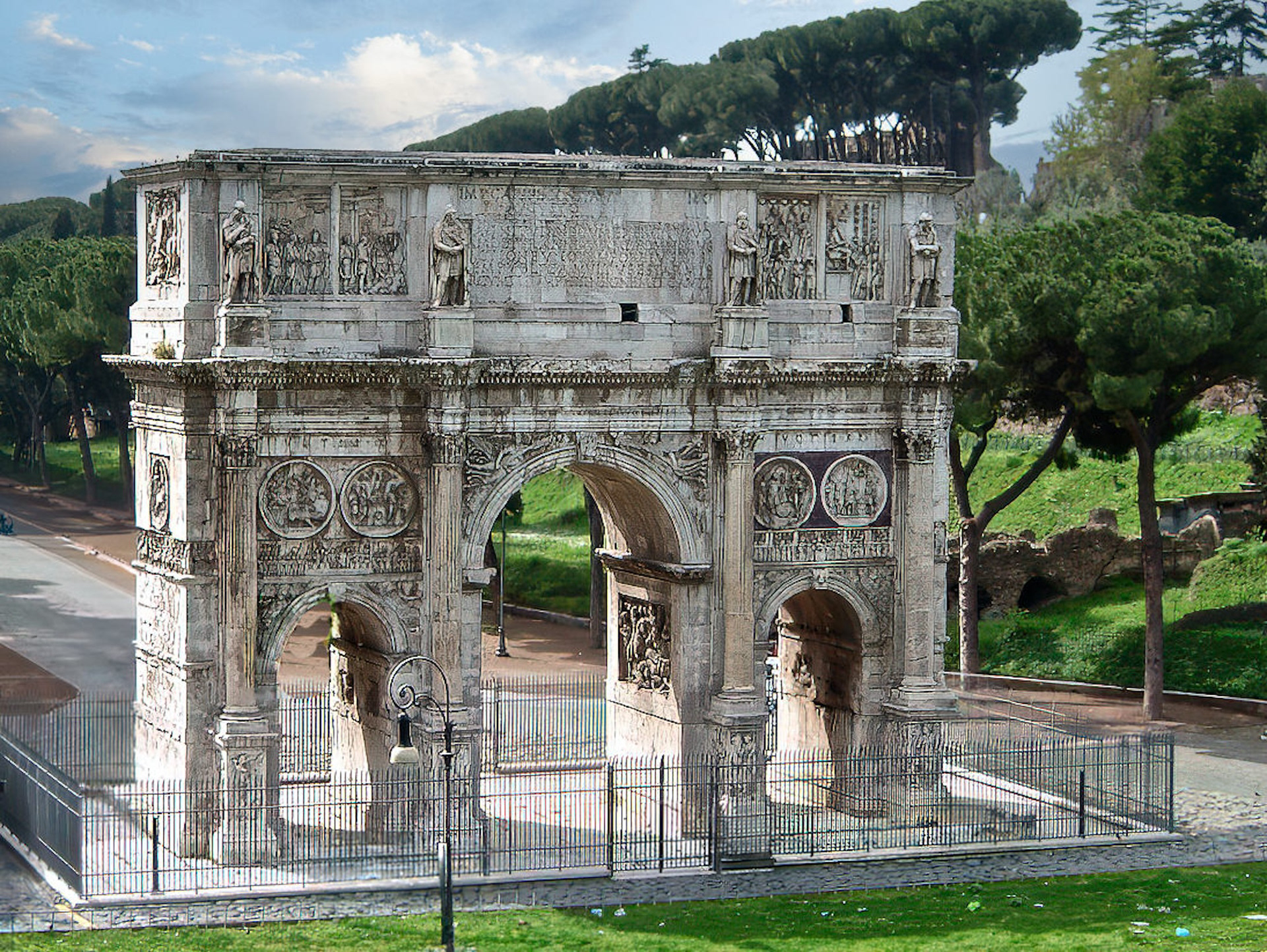 Arco di Constantino, 315AD, Rome, Italy