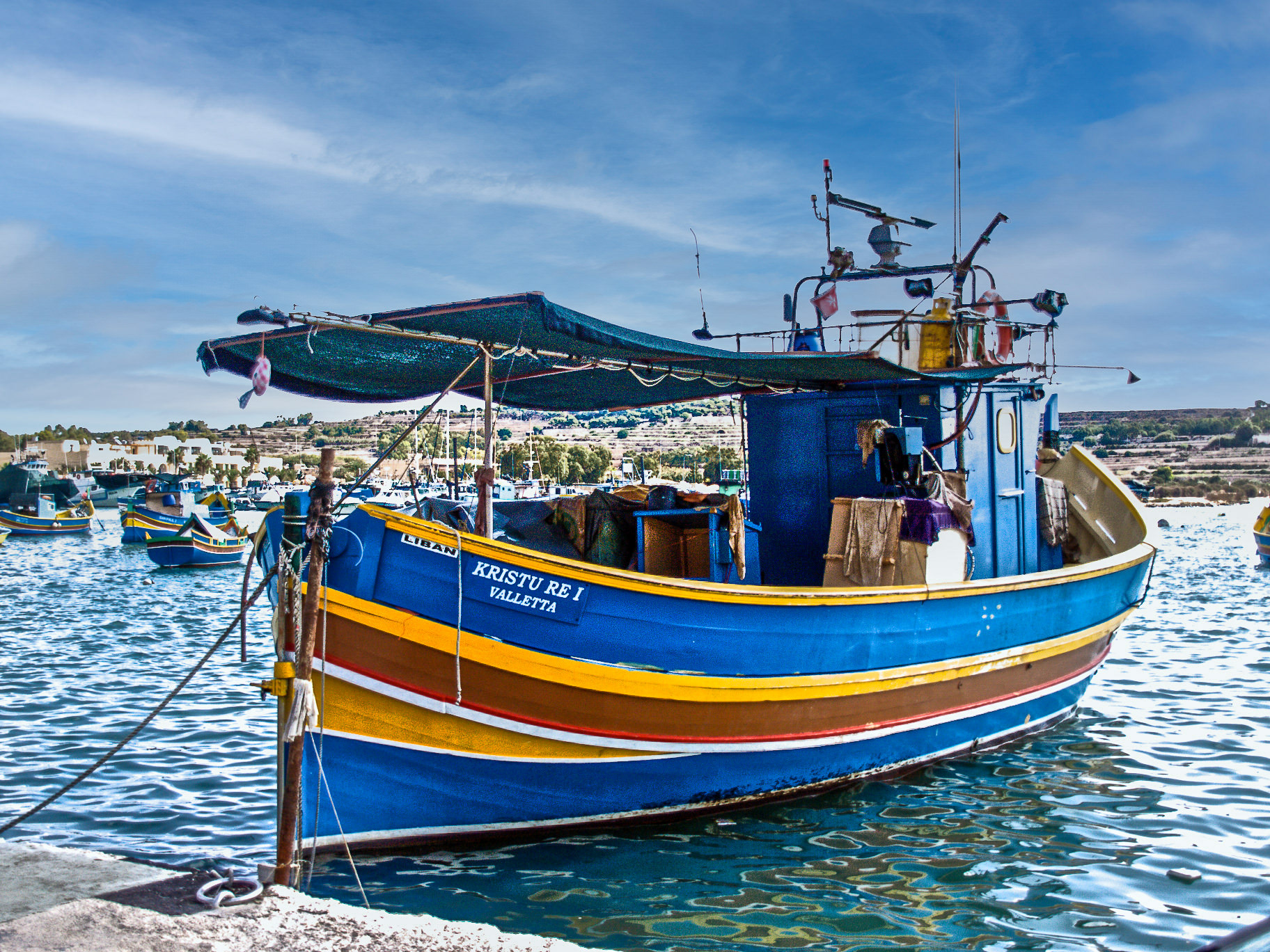 Marsaxlokk Harbour, Malta